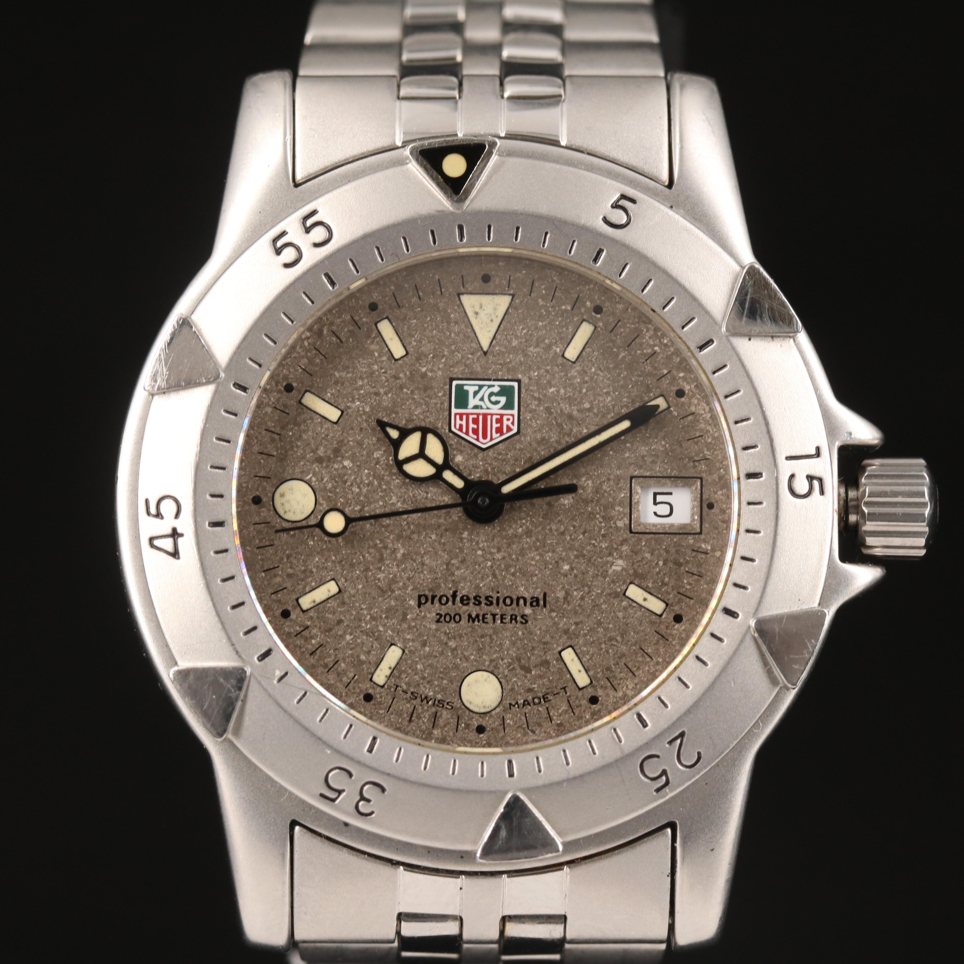 TAG Heuer 1500 Professional Stainless Steel Watch