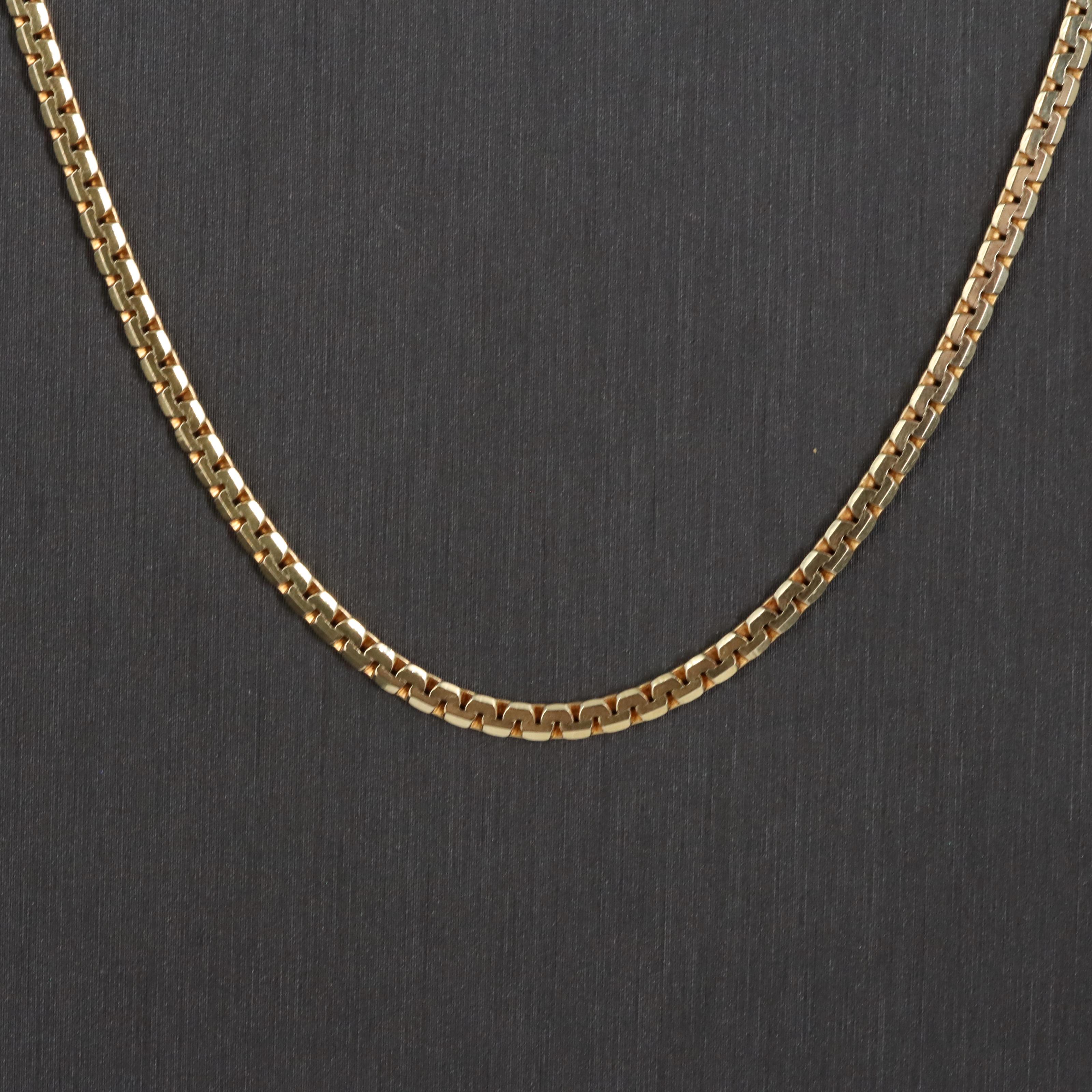 14K Fancy Link Chain