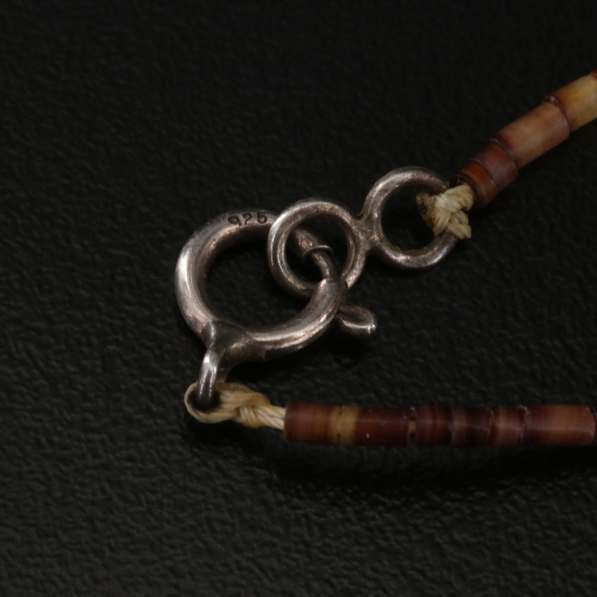 Southwestern Sterling Fetish Necklace