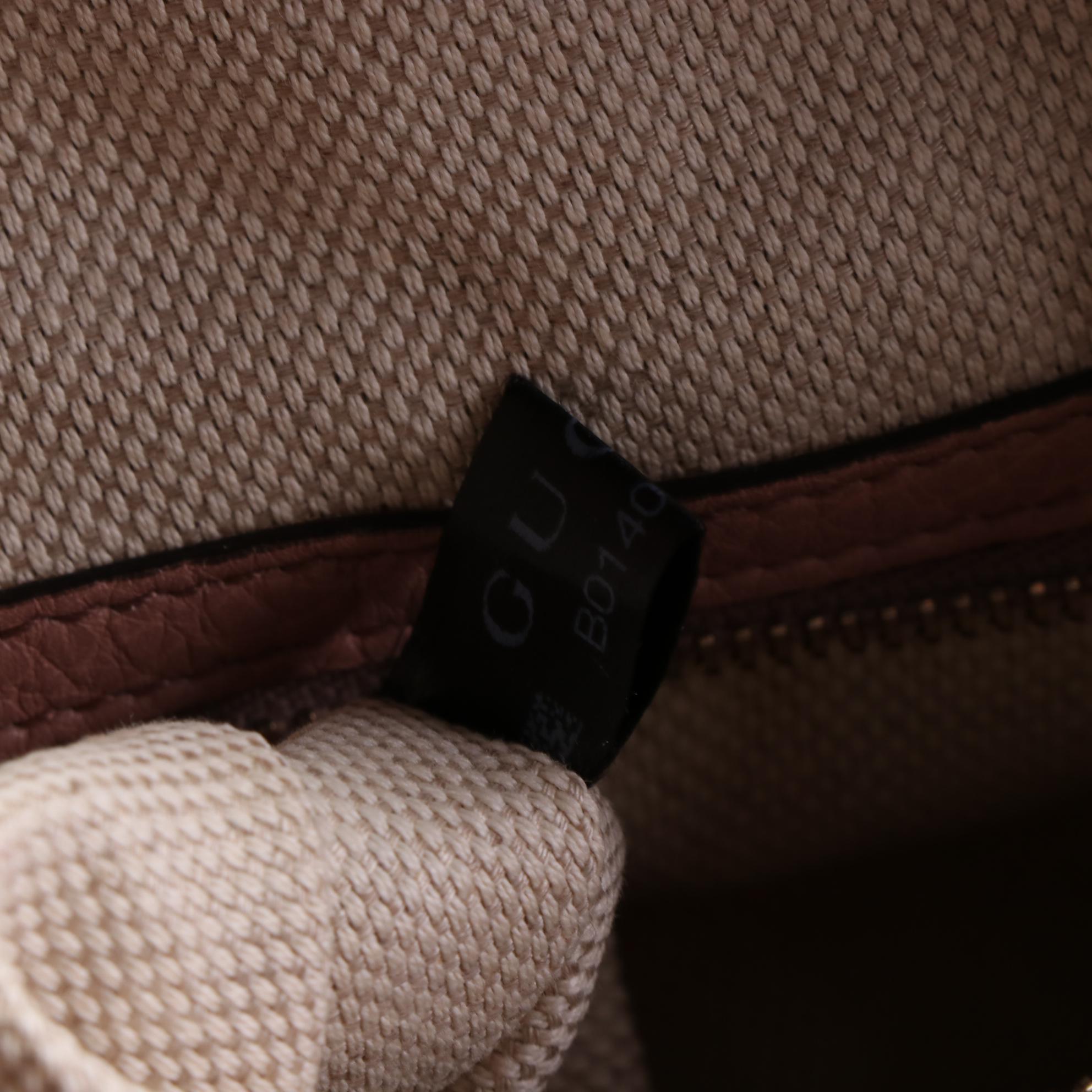 Gucci Japan Exclusive Soho Tote Bag in Pebble Grain Leather