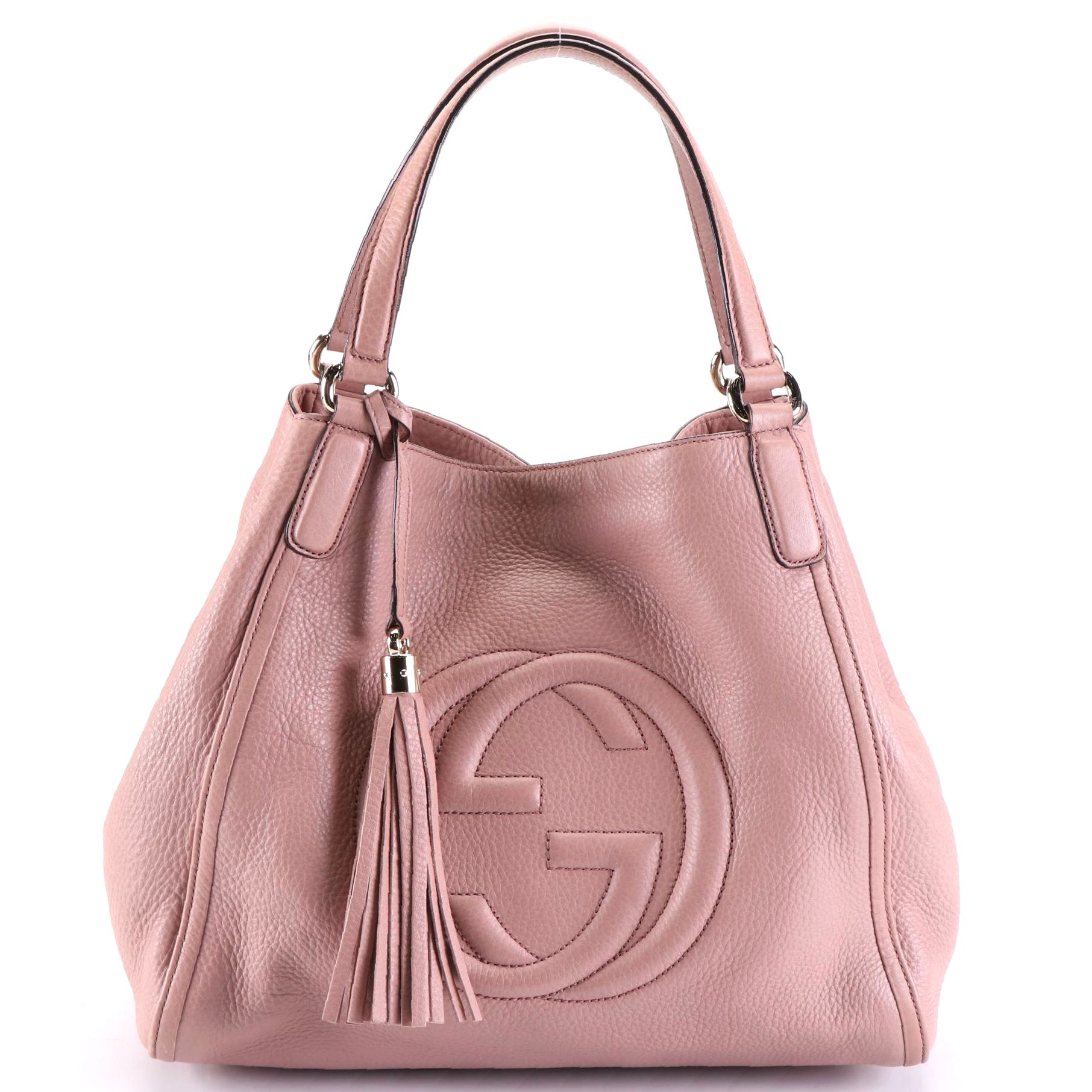 Gucci Japan Exclusive Soho Tote Bag in Pebble Grain Leather