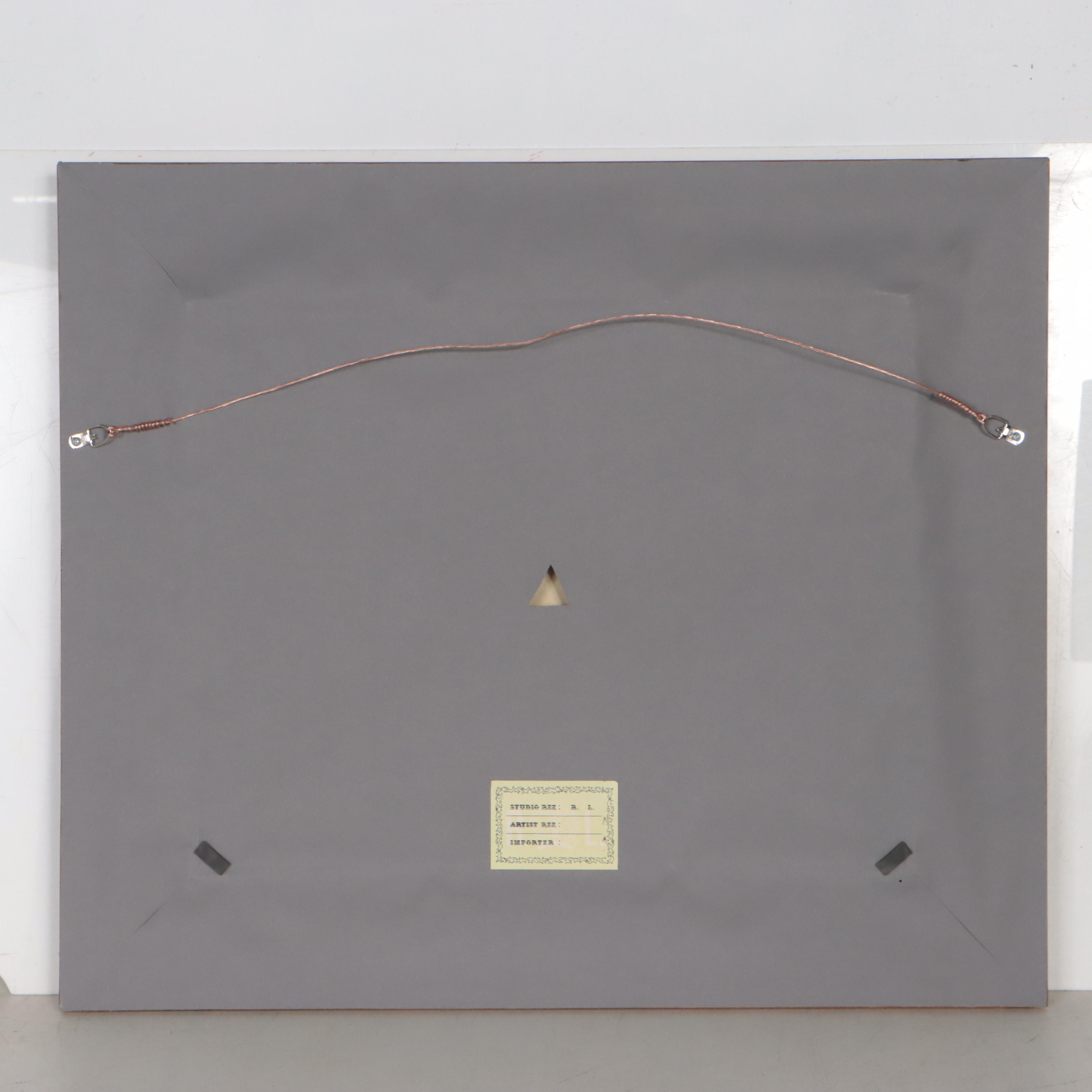 Lake Landscape Oil Painting