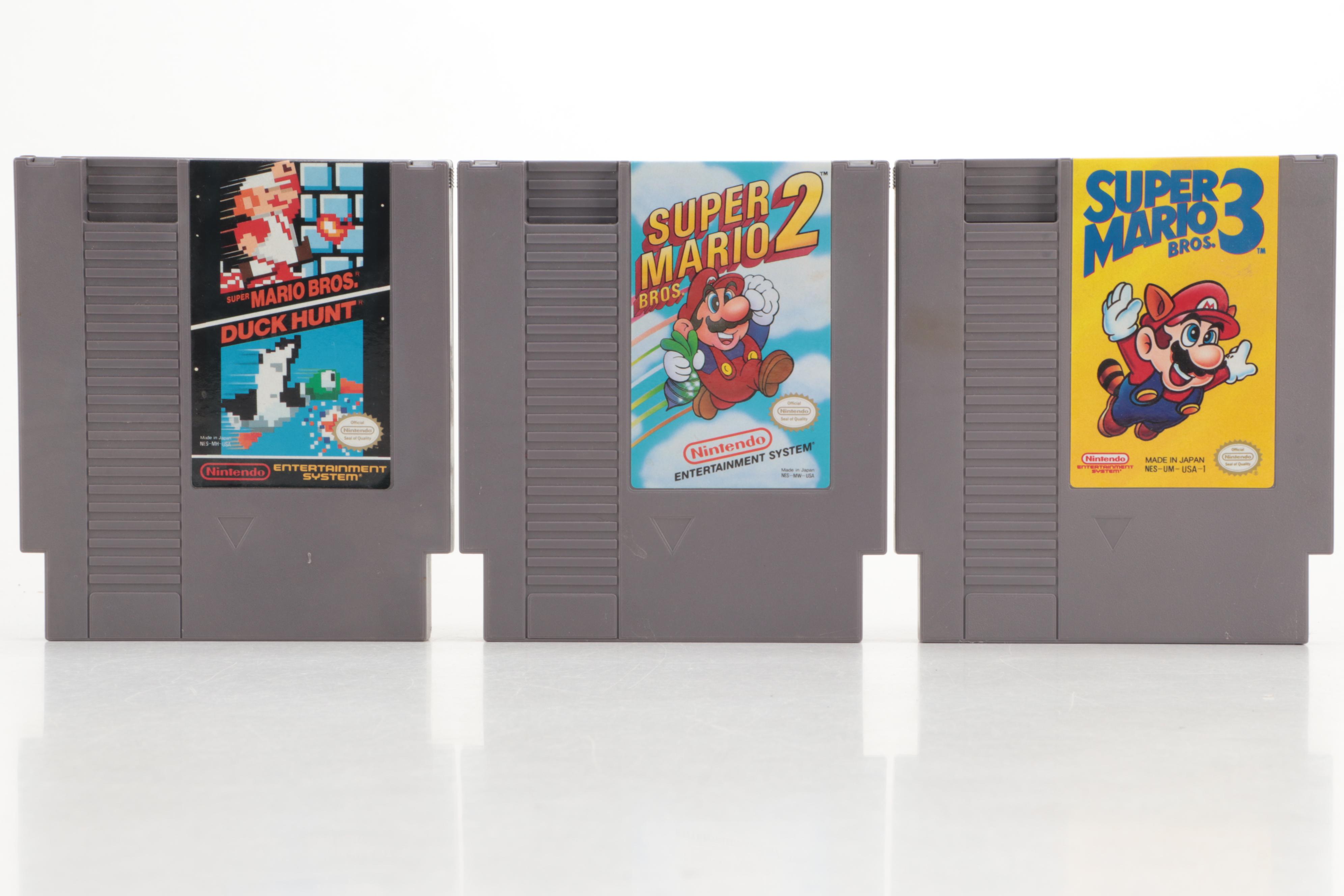 Nintendo NES Game Console with Two Controllers, Games, Zapper and More