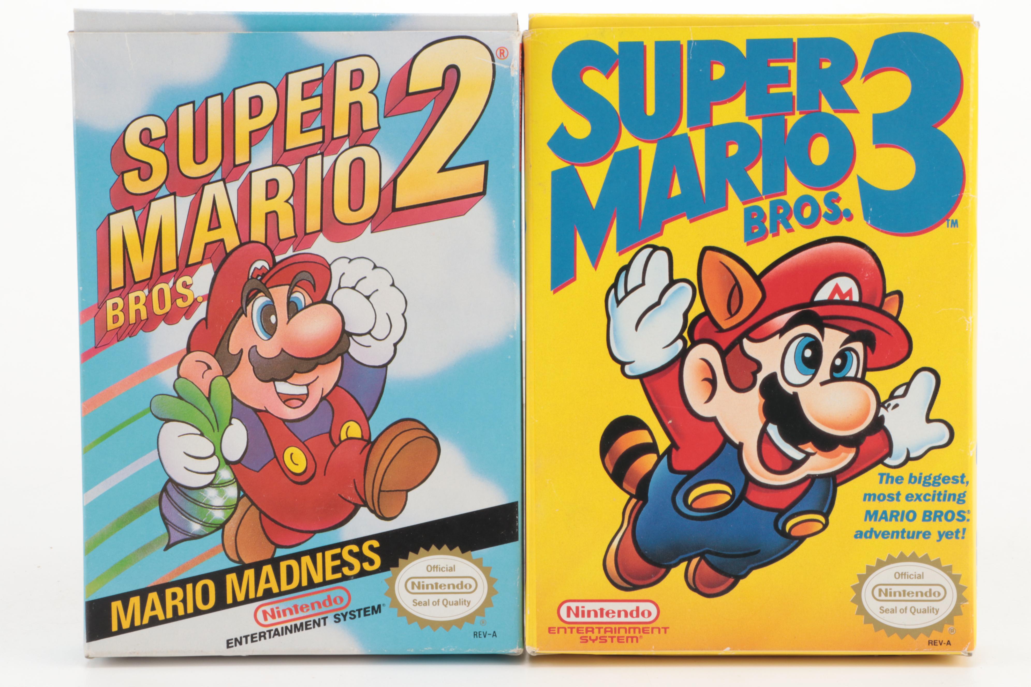 Nintendo NES Game Console with Two Controllers, Games, Zapper and More