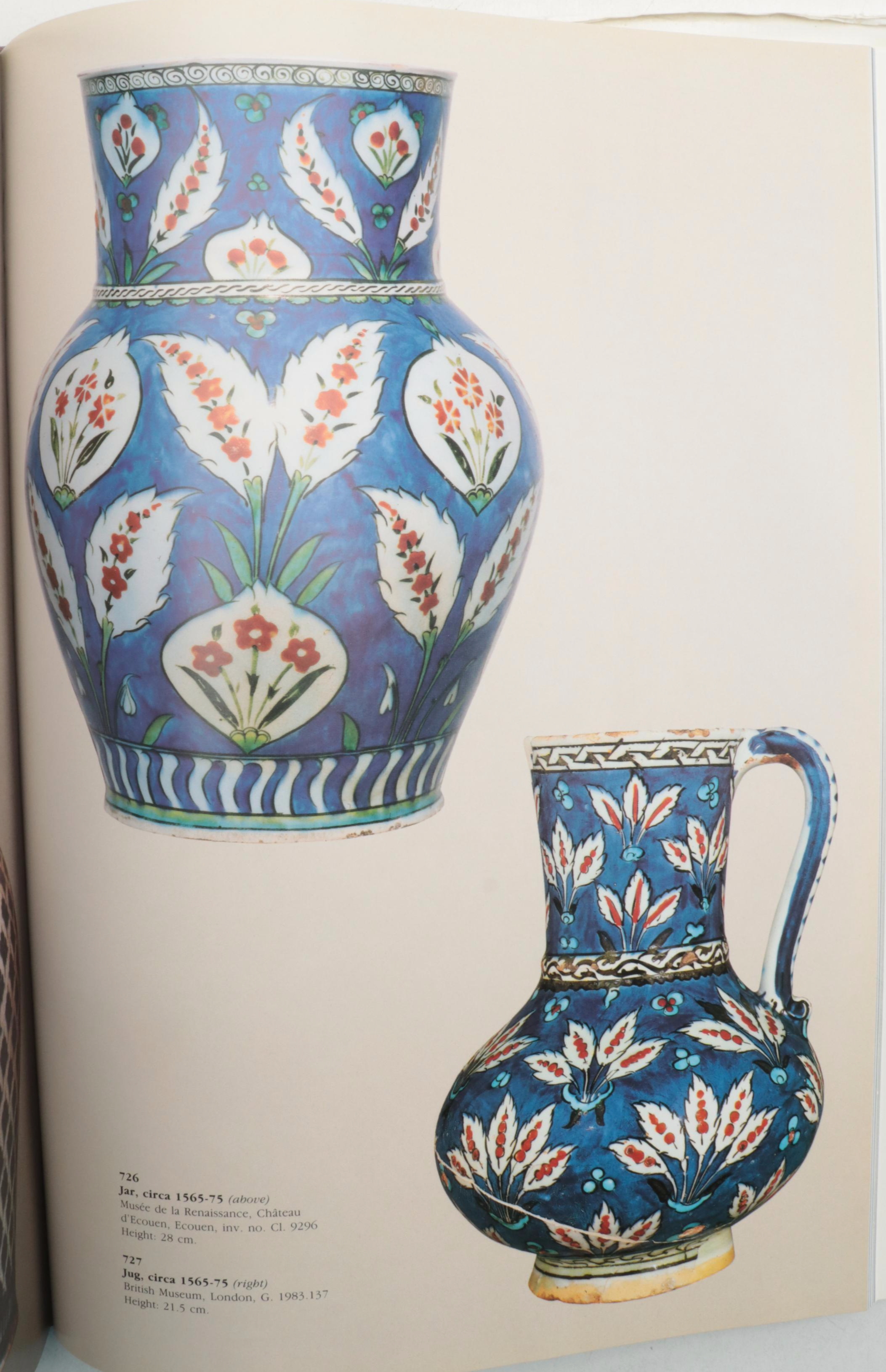 "Iznik: The Pottery of Ottoman Turkey" by Nurhan Atasoy and Julian Raby, 1994