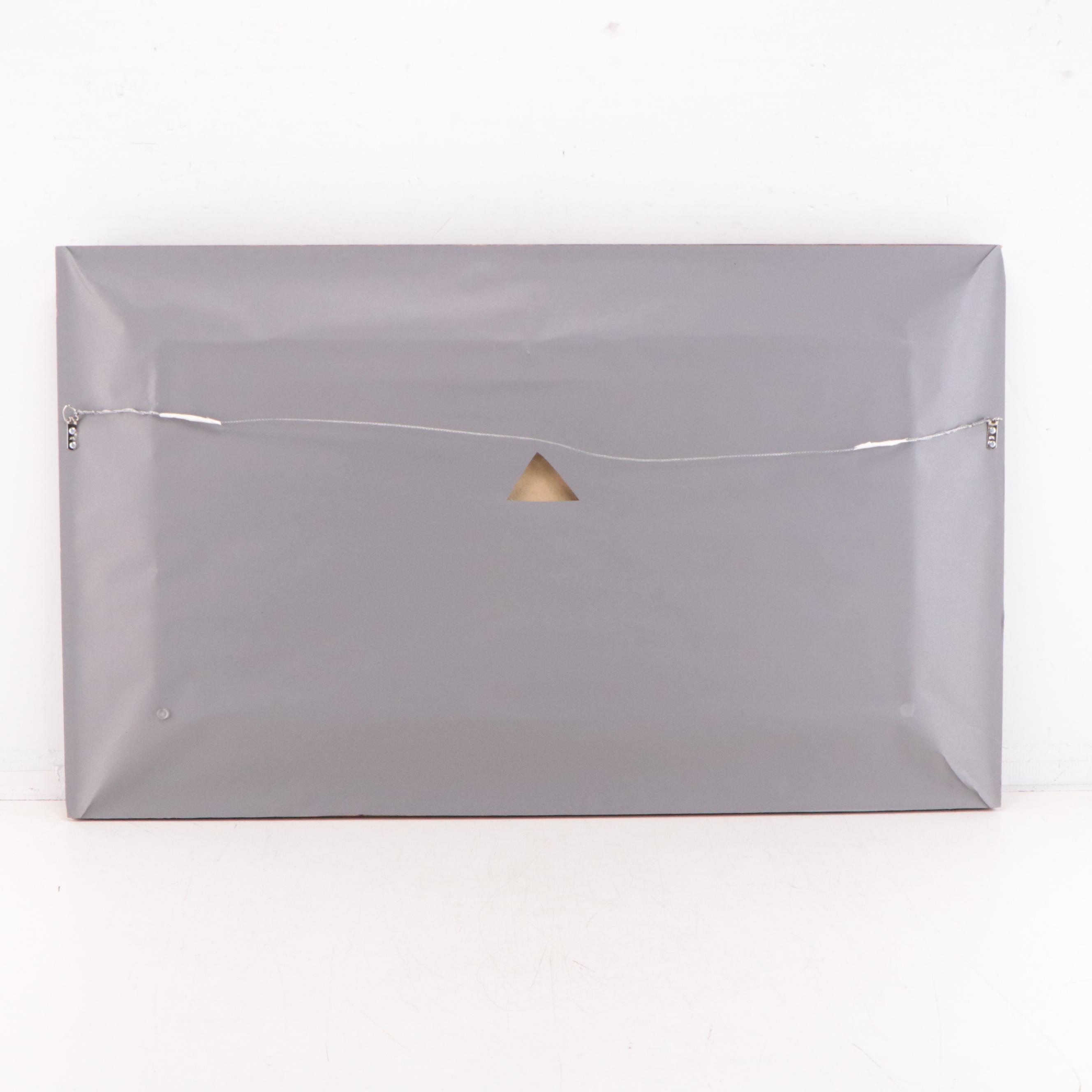 Antonio DeVity Oil Painting of Parisian City Scene, Late 20th Century