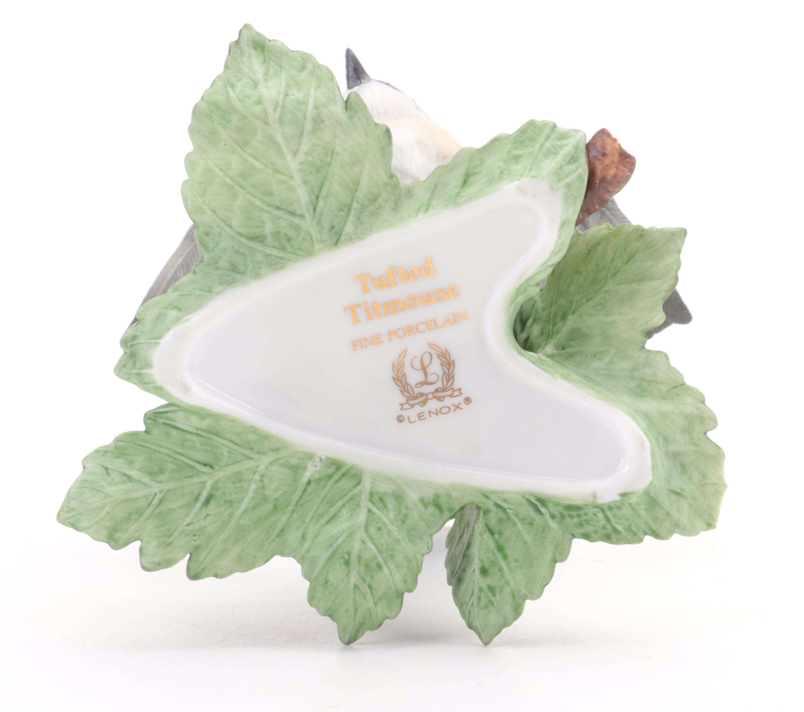 Lenox "Northern Mockingbird with Other Porcelain Animal Figurines