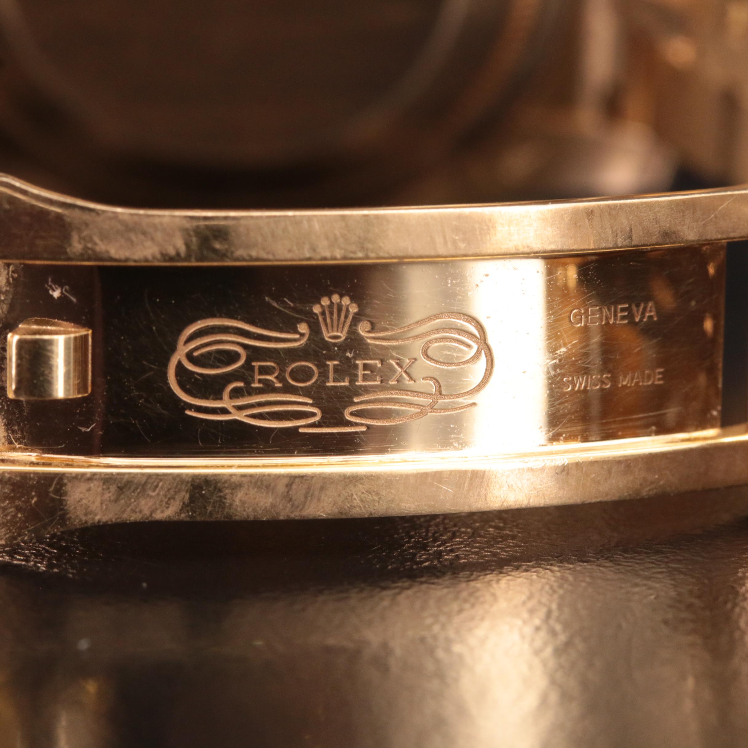 18K Rolex Oyster Perpetual Datejust Watch