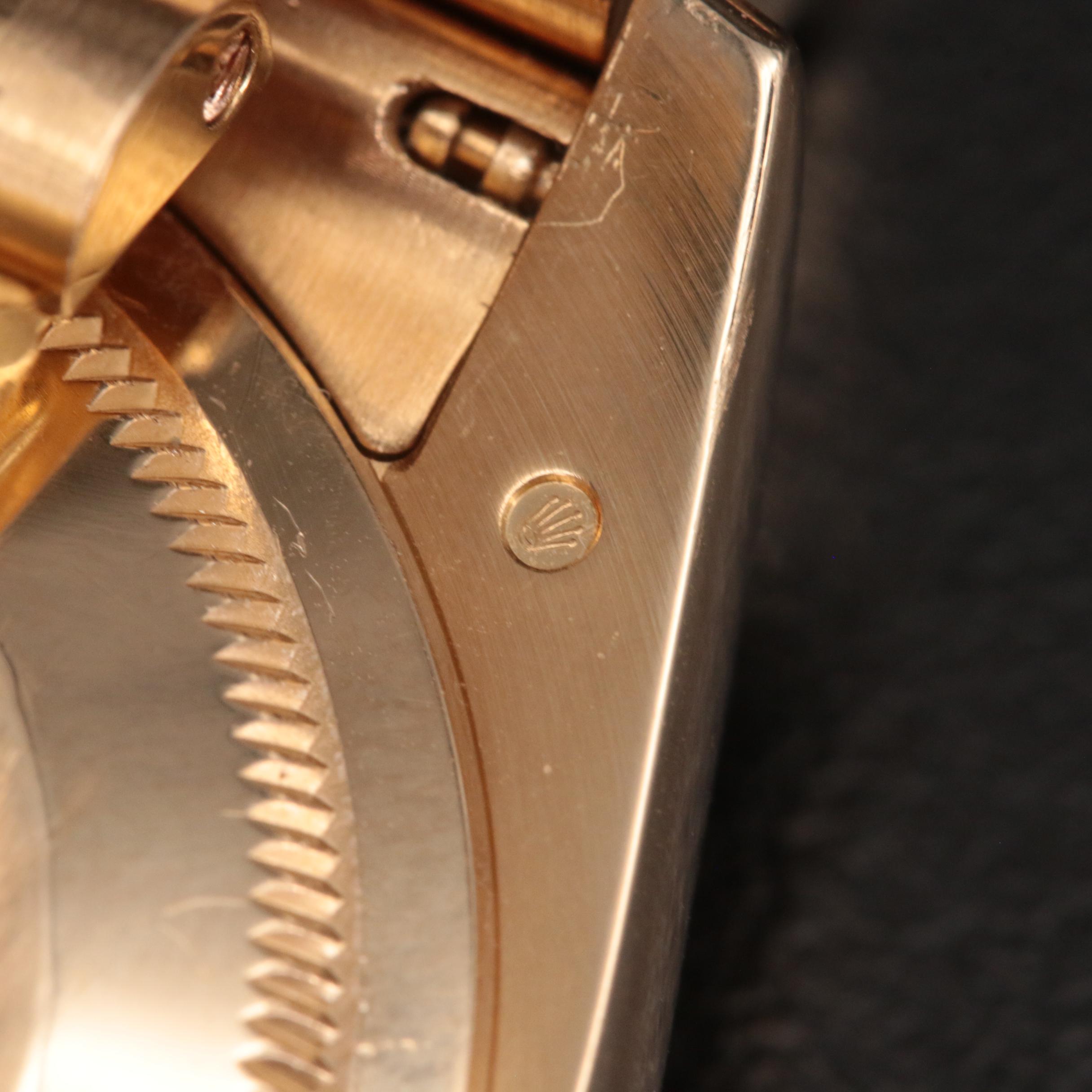 18K Rolex Oyster Perpetual Datejust Watch