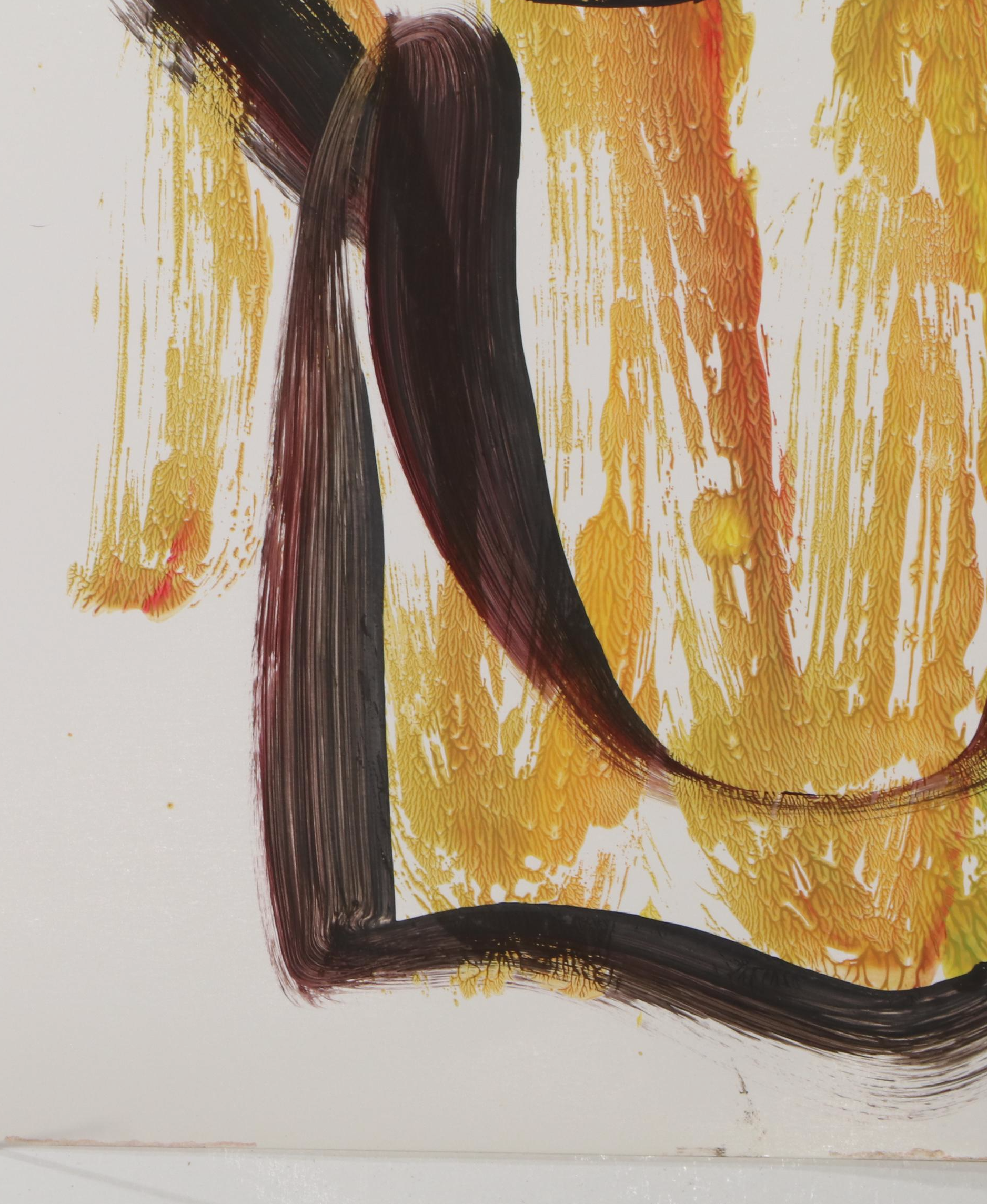 Peter Keil Abstract Acrylic Portrait