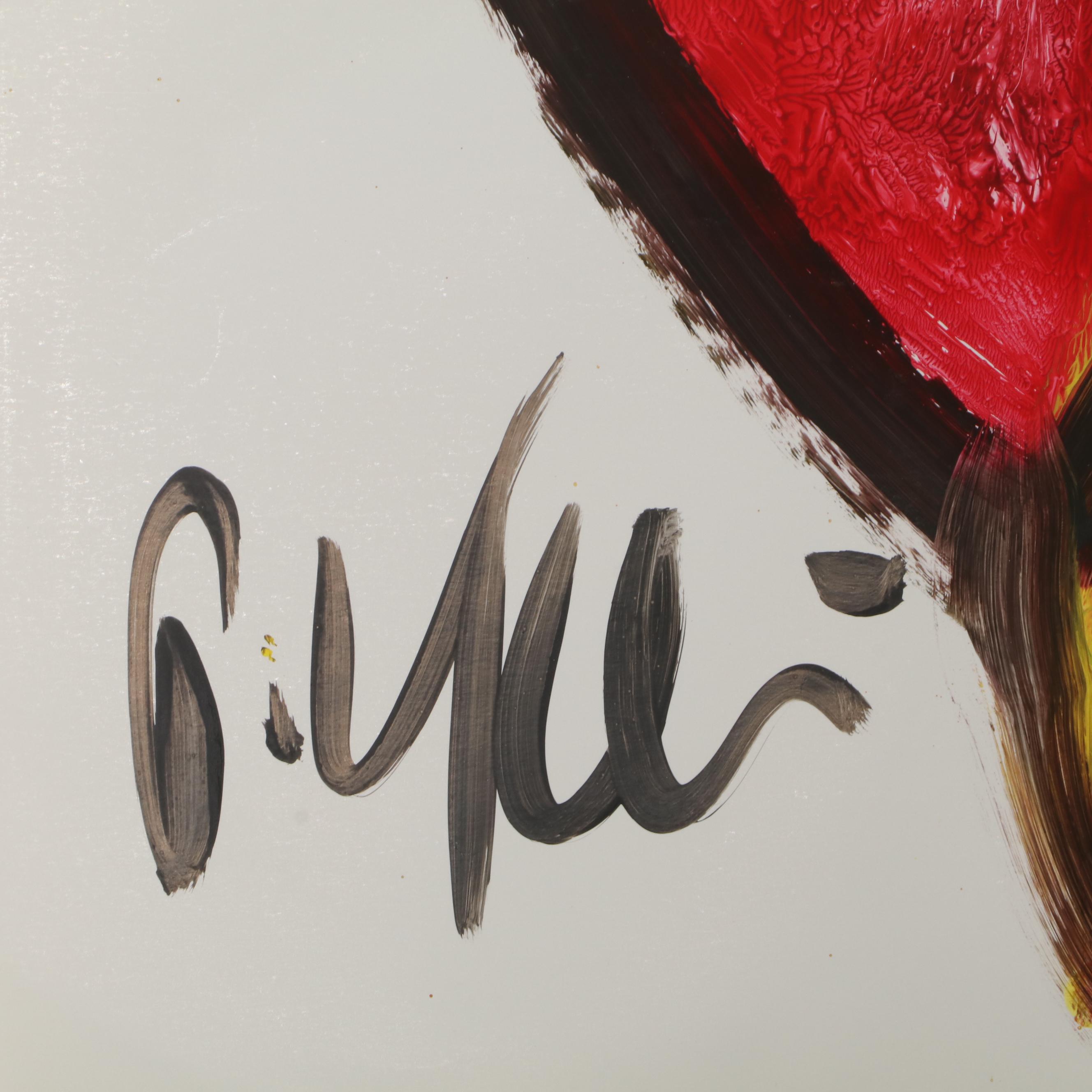 Peter Keil Abstract Acrylic Portrait