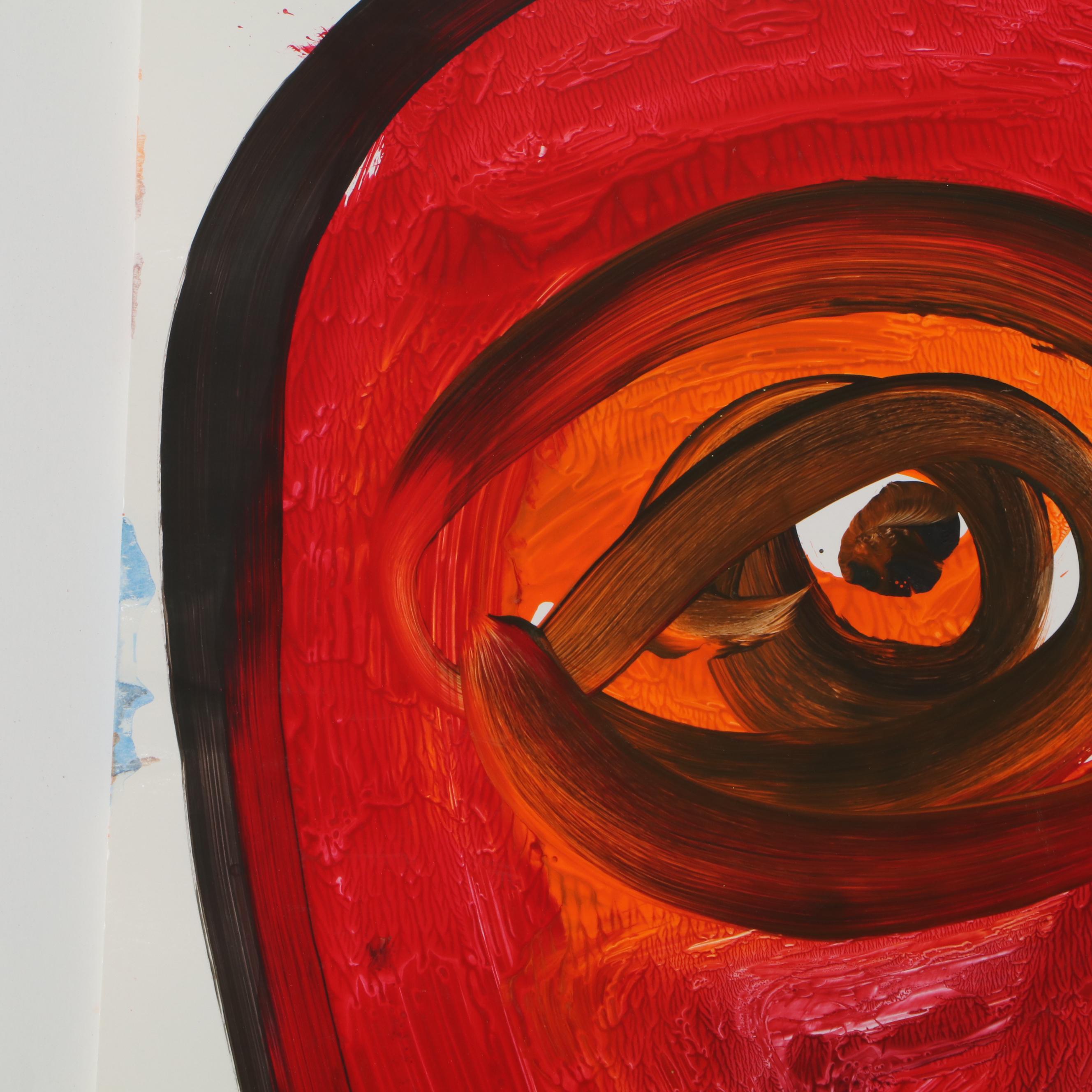 Peter Keil Abstract Acrylic Portrait