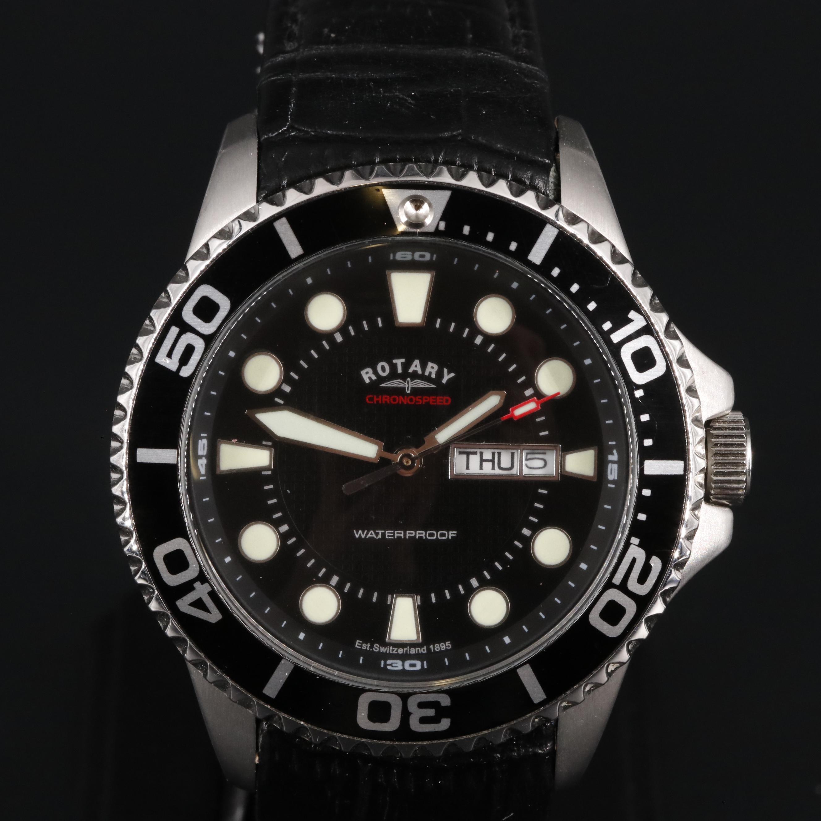 Rotary "Chronospeed" Quartz Watch