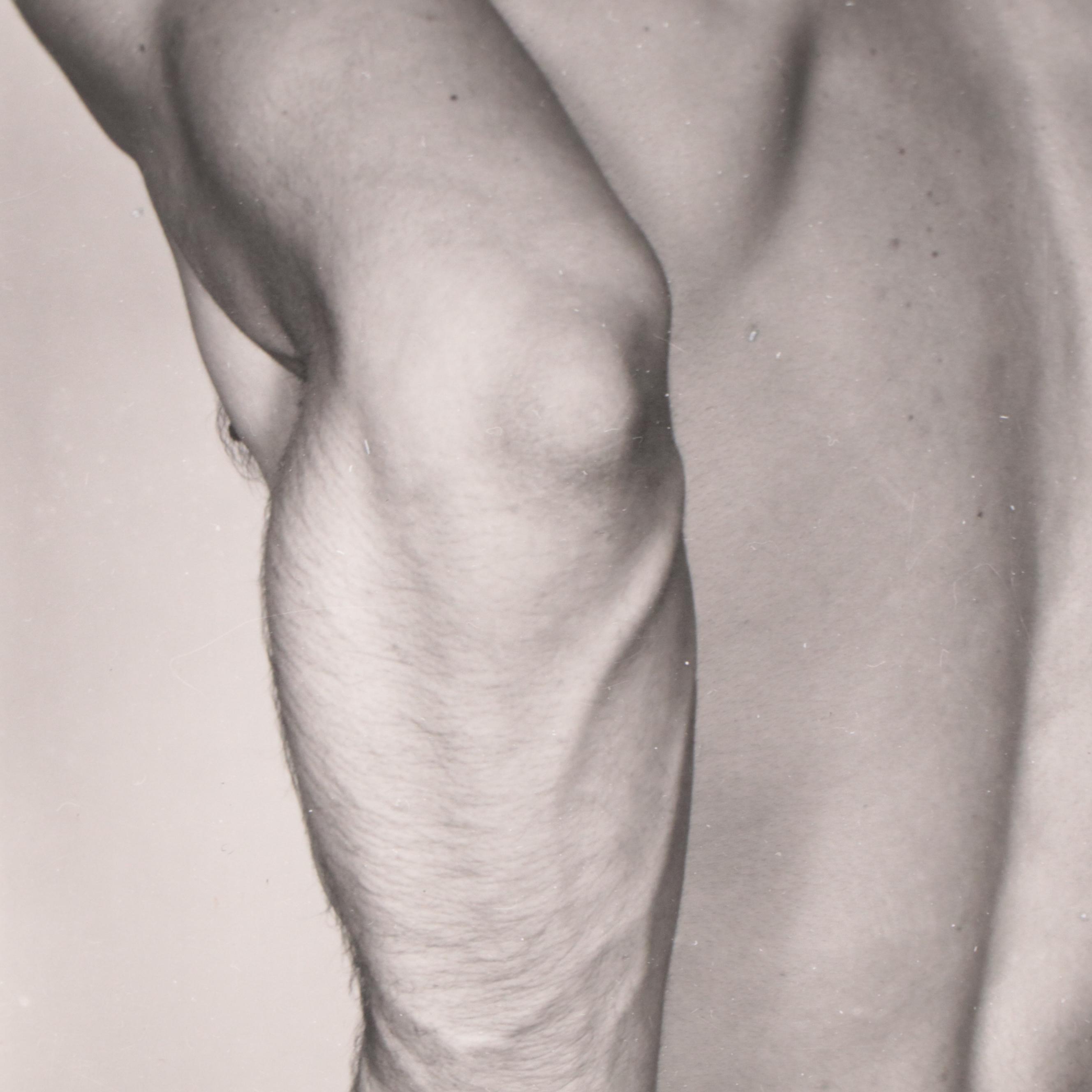 George Platt Lynes Silver Gelatin Photograph of Male Nude Figure