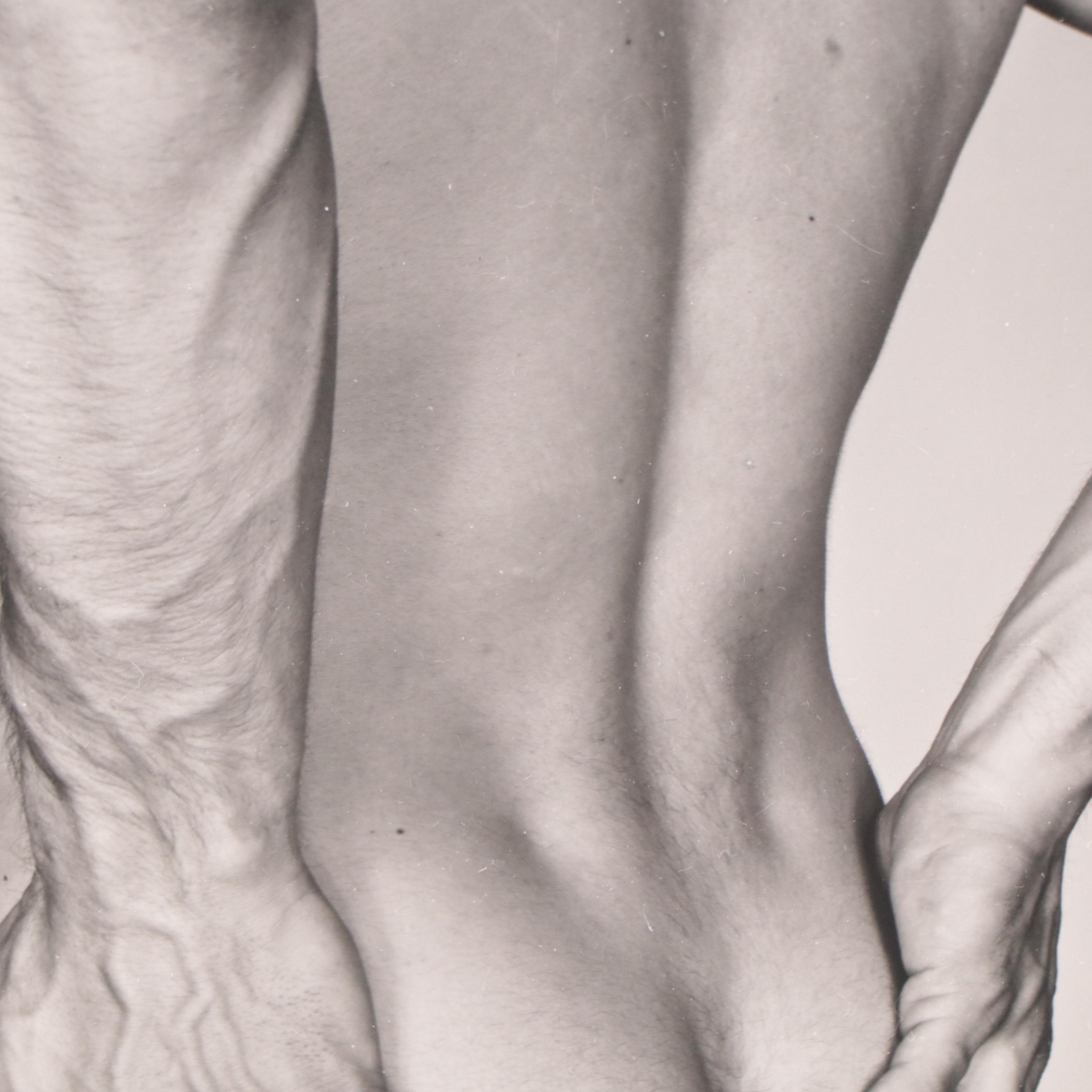 George Platt Lynes Silver Gelatin Photograph of Male Nude Figure