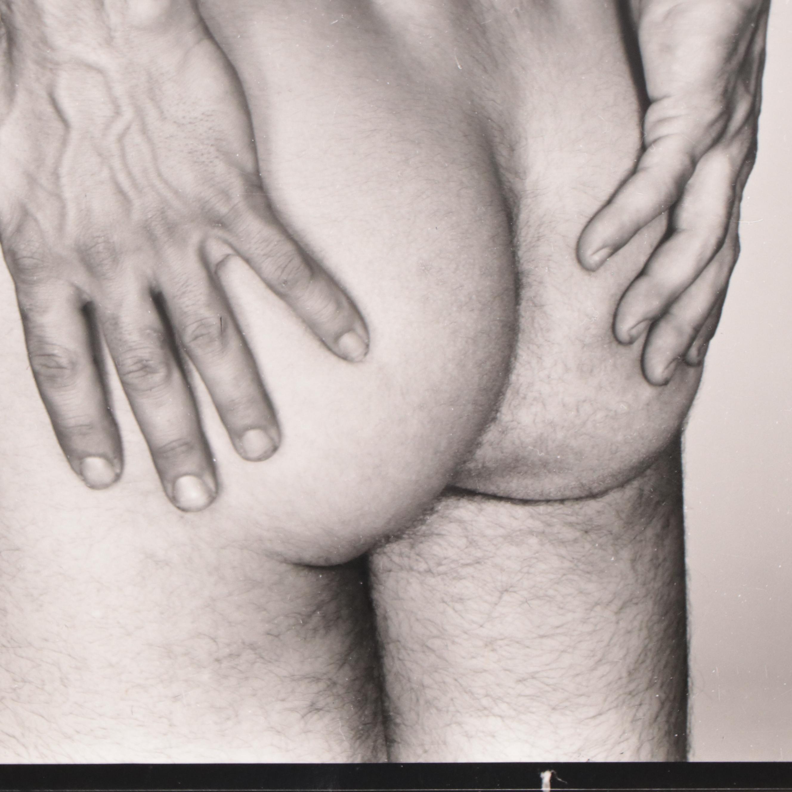 George Platt Lynes Silver Gelatin Photograph of Male Nude Figure