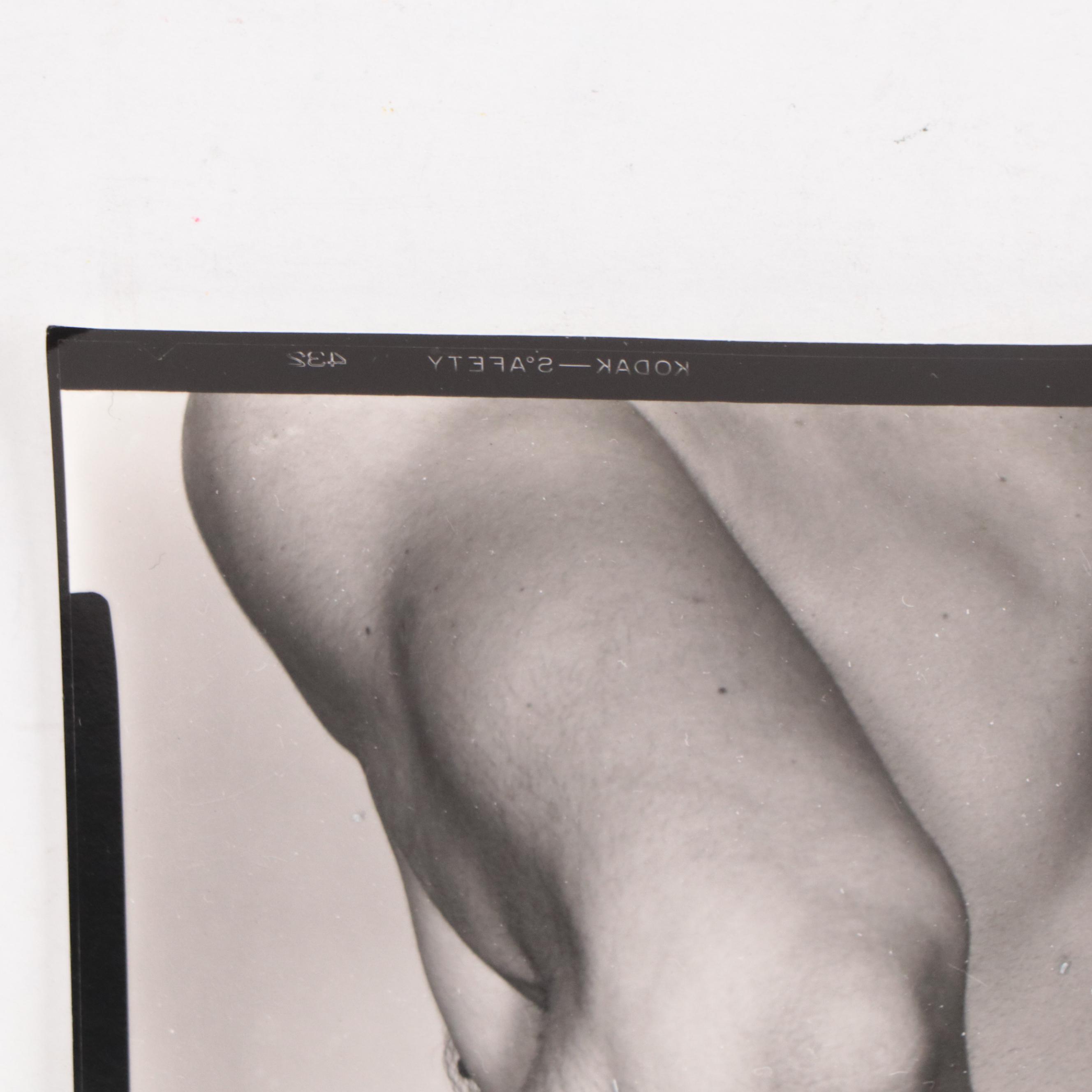 George Platt Lynes Silver Gelatin Photograph of Male Nude Figure