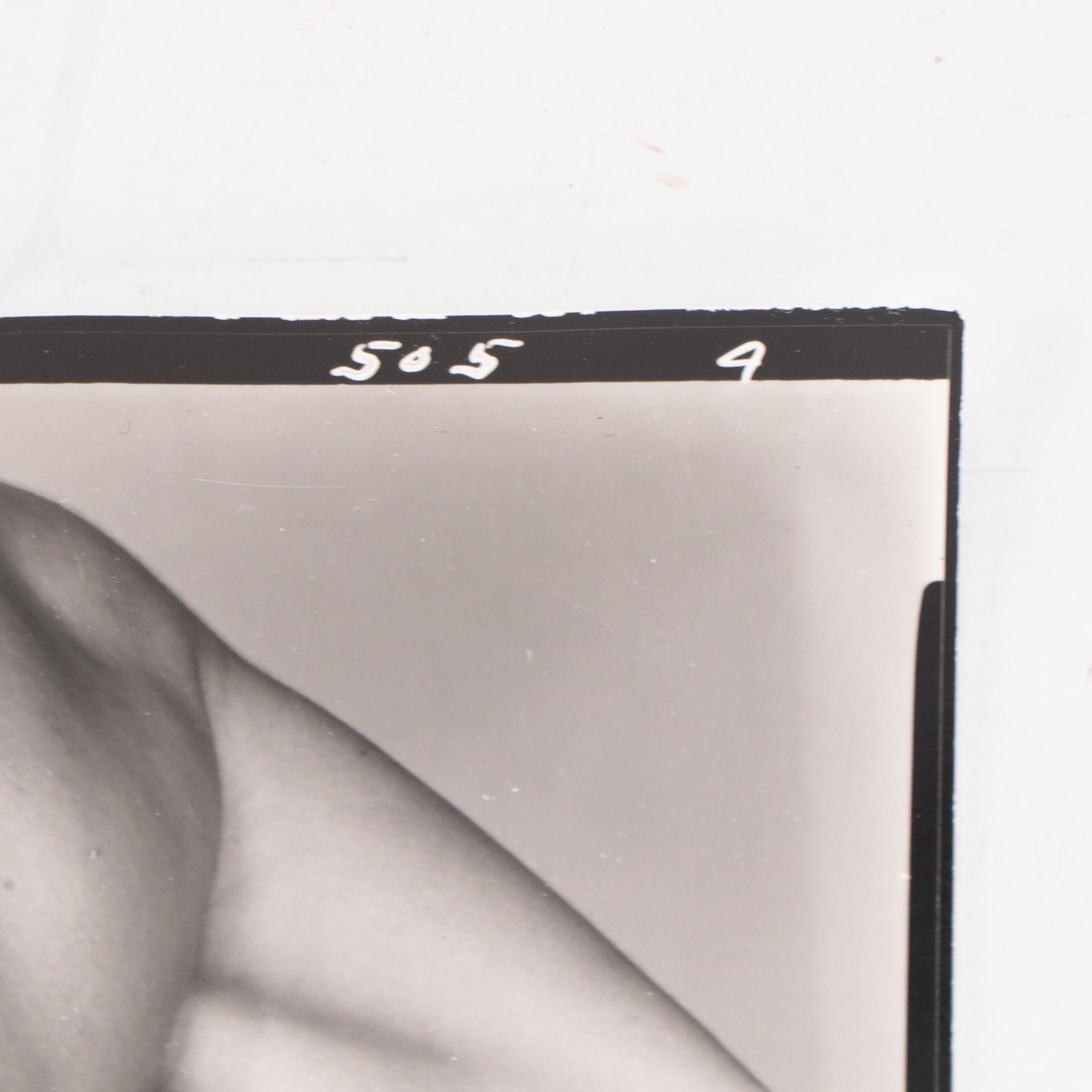 George Platt Lynes Silver Gelatin Photograph of Male Nude Figure