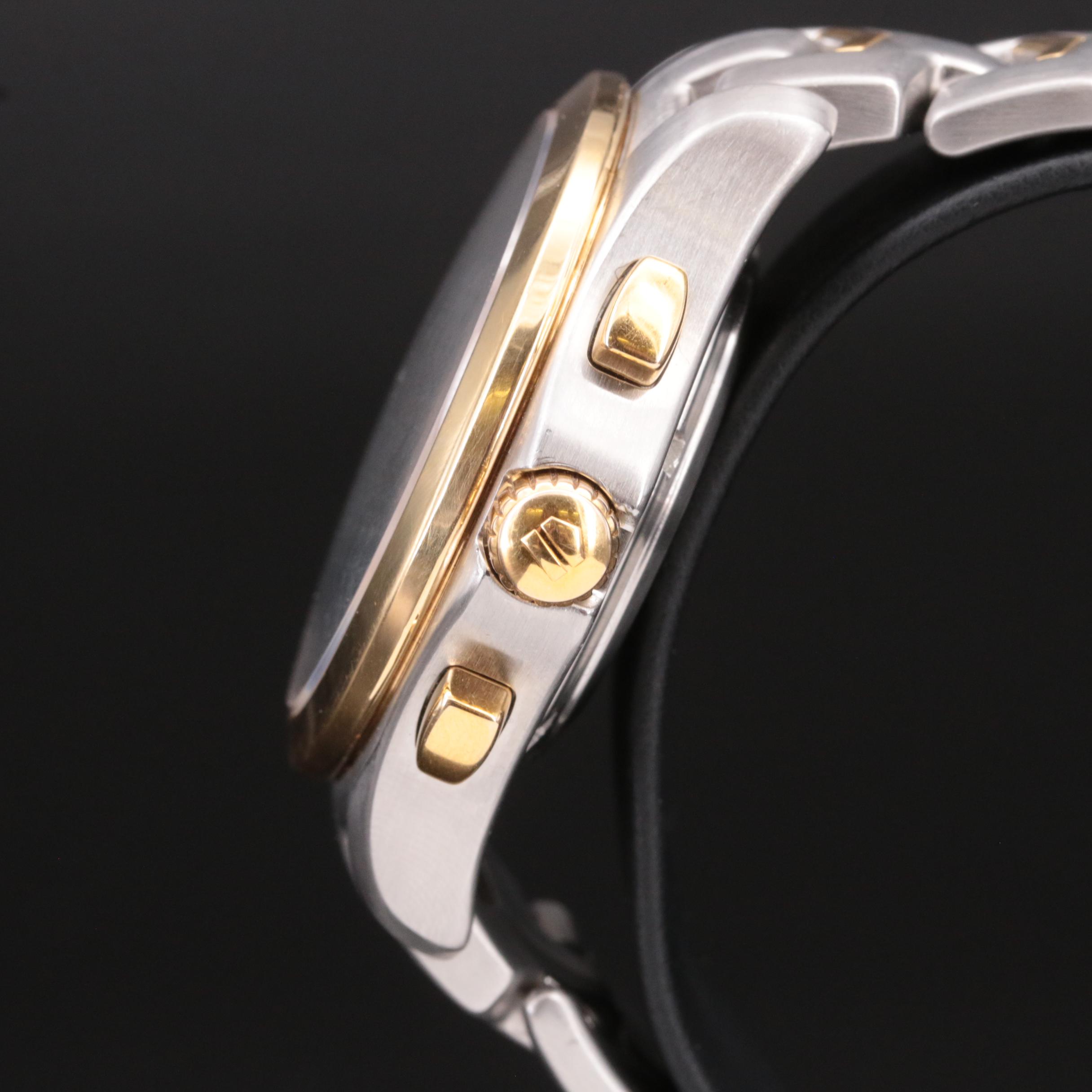 TAG Heuer Link Chronograph 18k Gold and Steel Automatic Watch