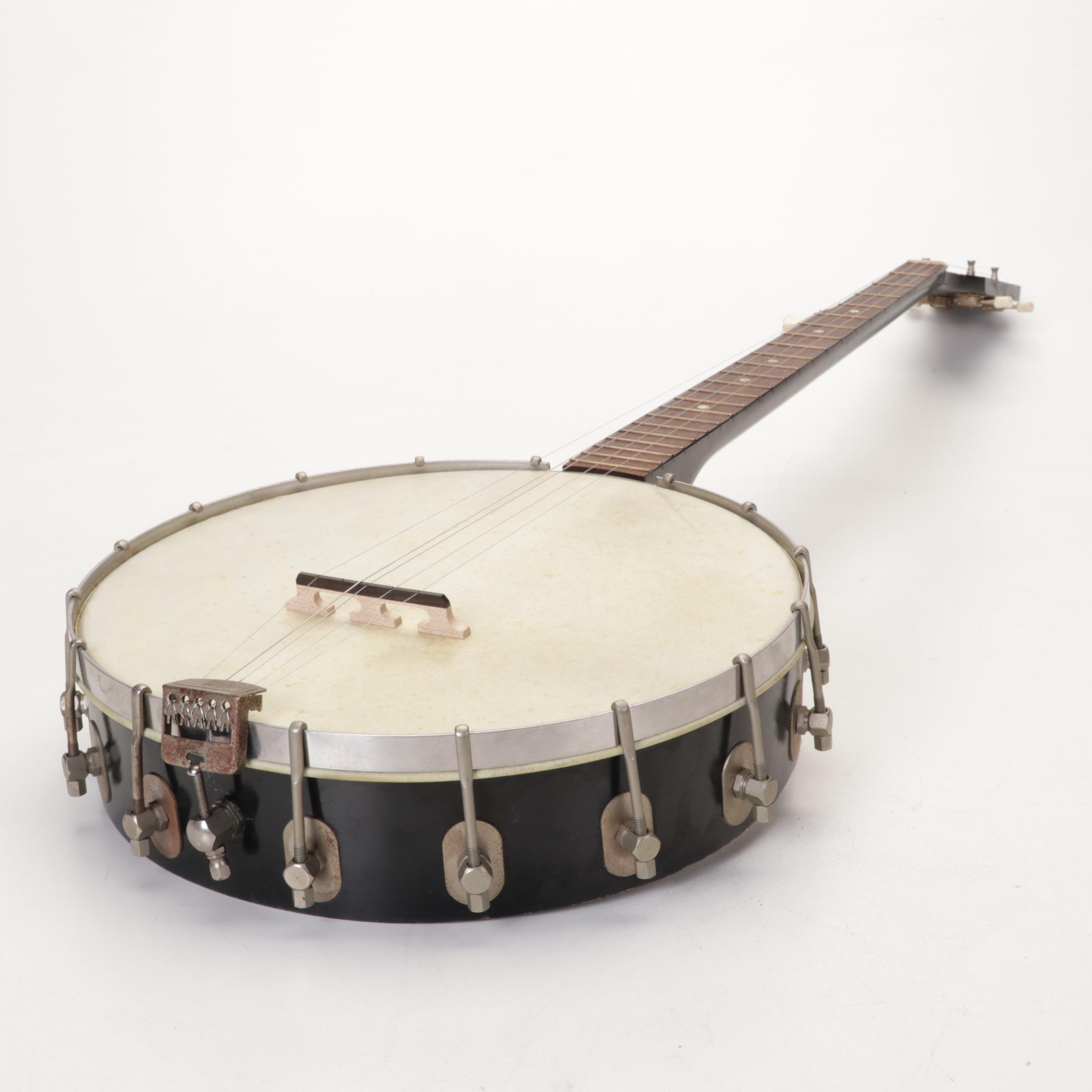 Kay 5-String Open Back Banjo, Mid-20th Century