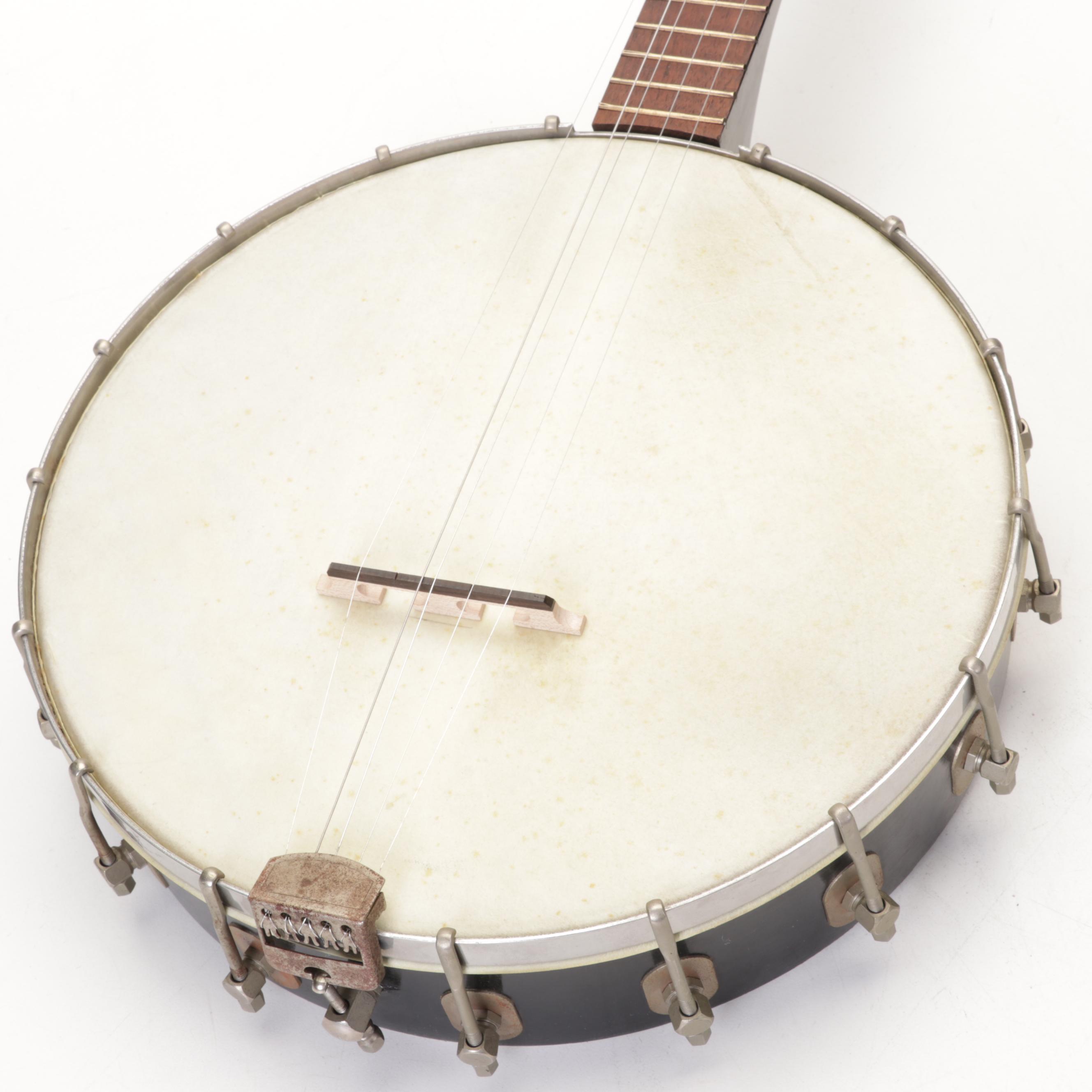 Kay 5-String Open Back Banjo, Mid-20th Century