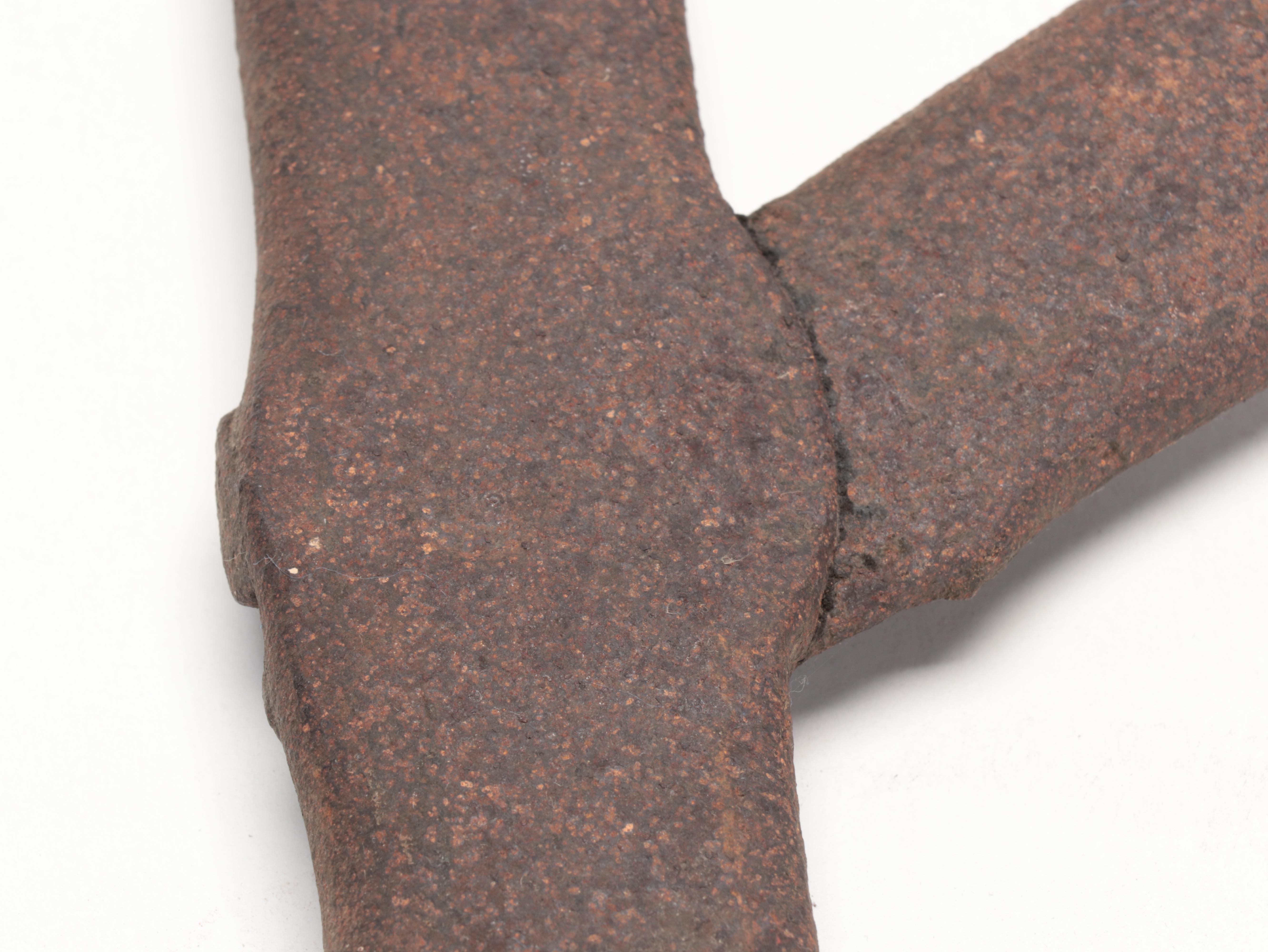 Colonial Wrought Iron Cooking Fireplace Crane