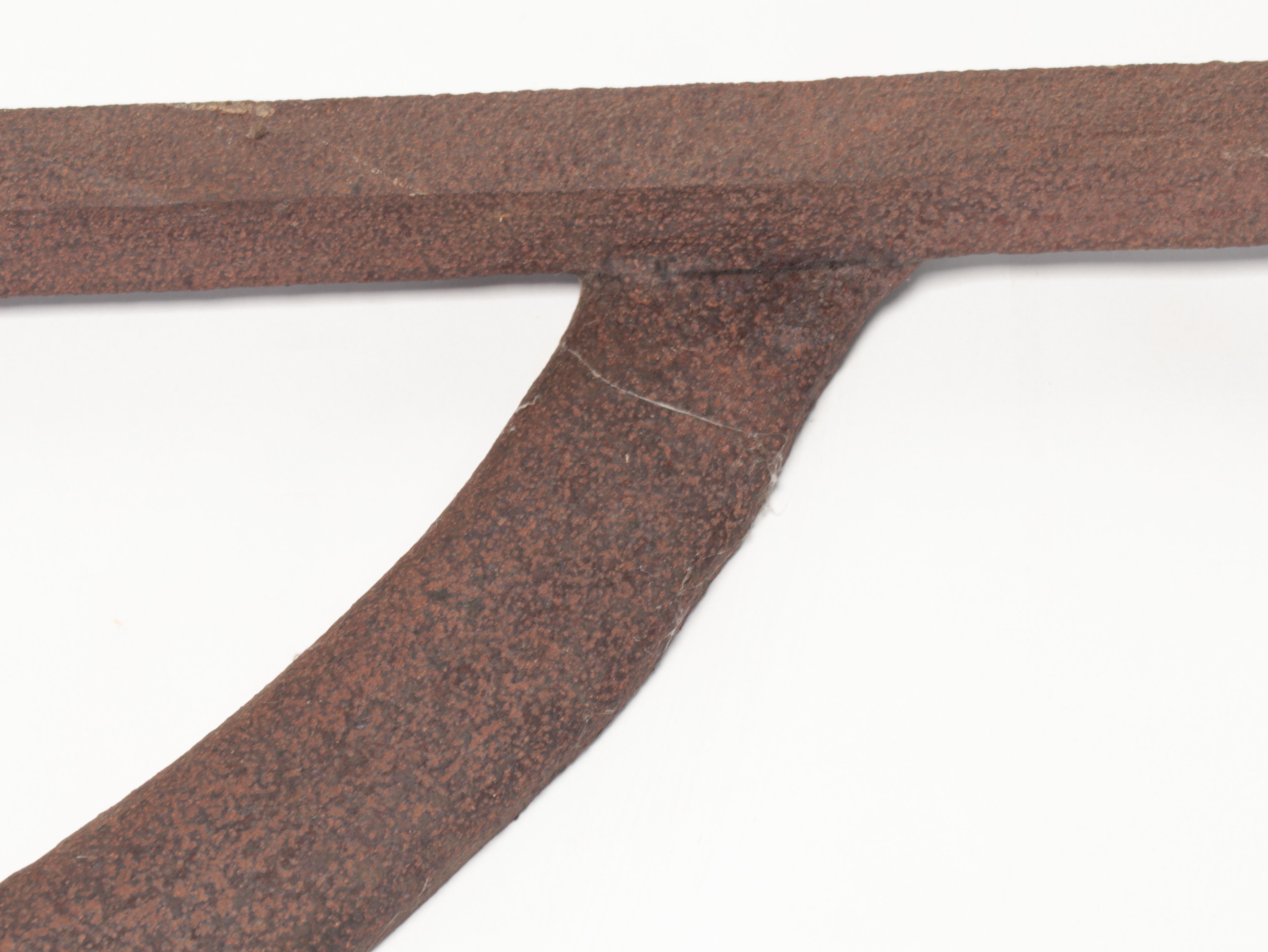 Colonial Wrought Iron Cooking Fireplace Crane