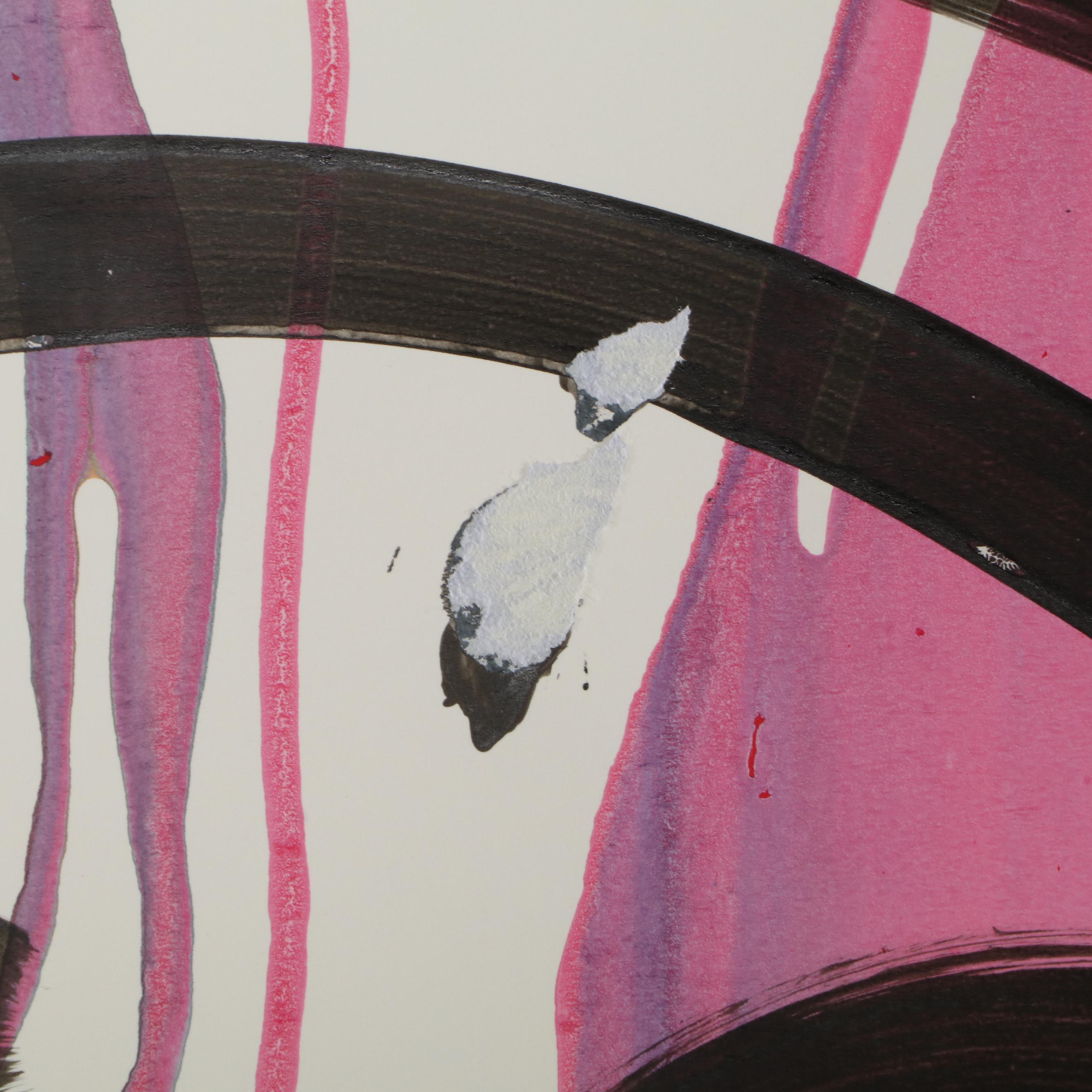 Peter Keil Abstract Acrylic Portrait