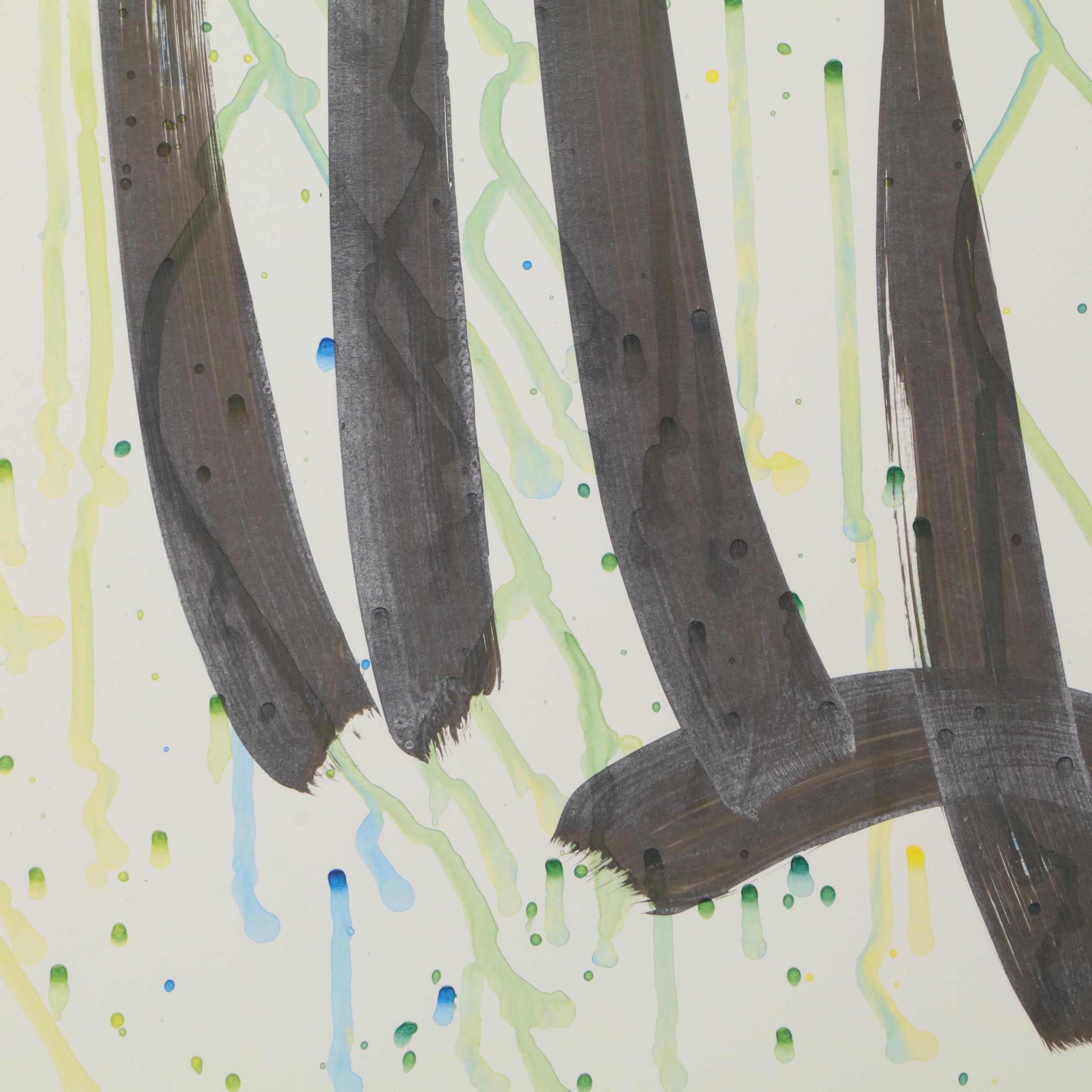 Peter Keil Abstract Acrylic Portrait