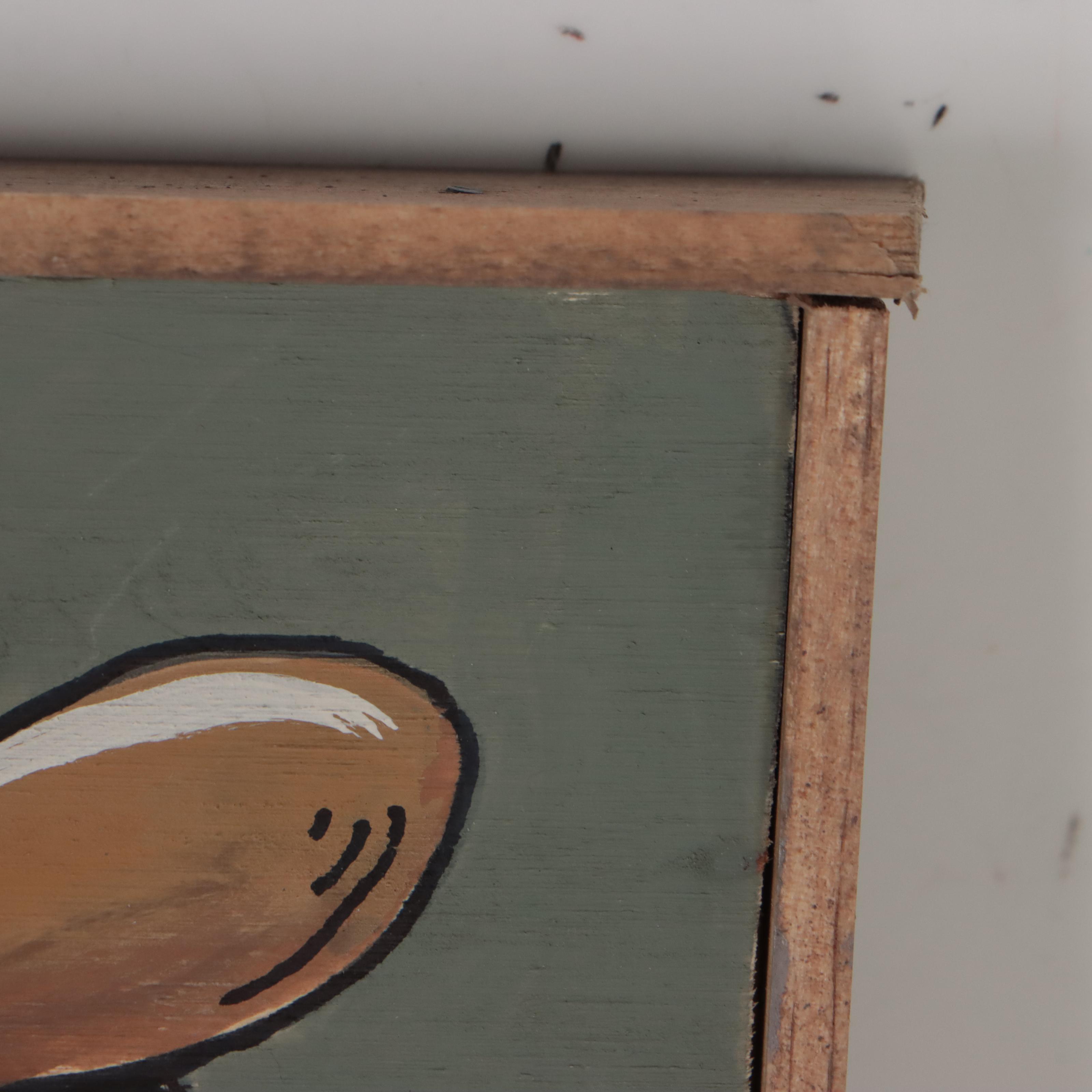 Aaron Wooten Acrylic Painting "The Lone Ranger," 2022