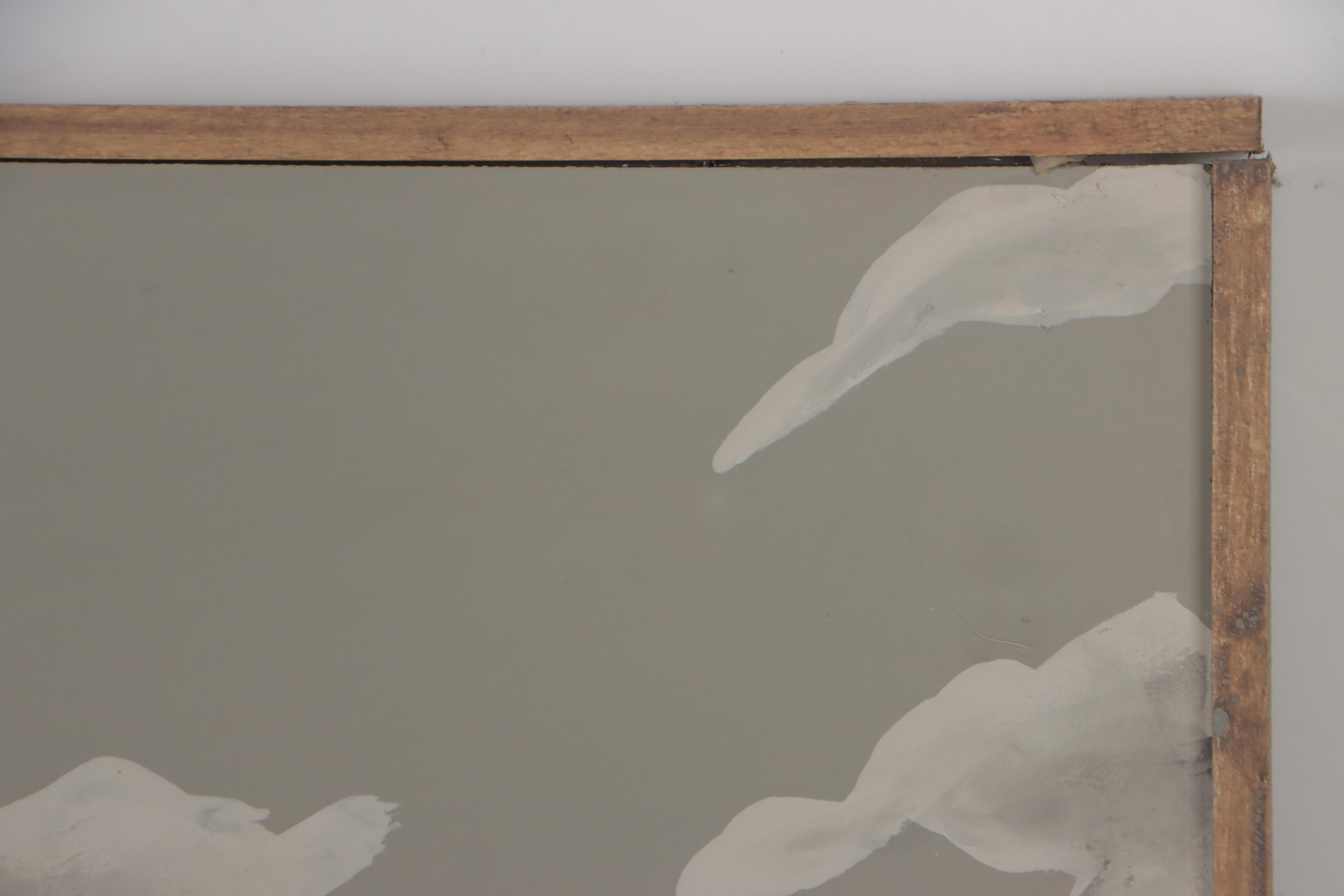 Aaron Wooten Cityscape Acrylic Painting "The Green Line," 2022