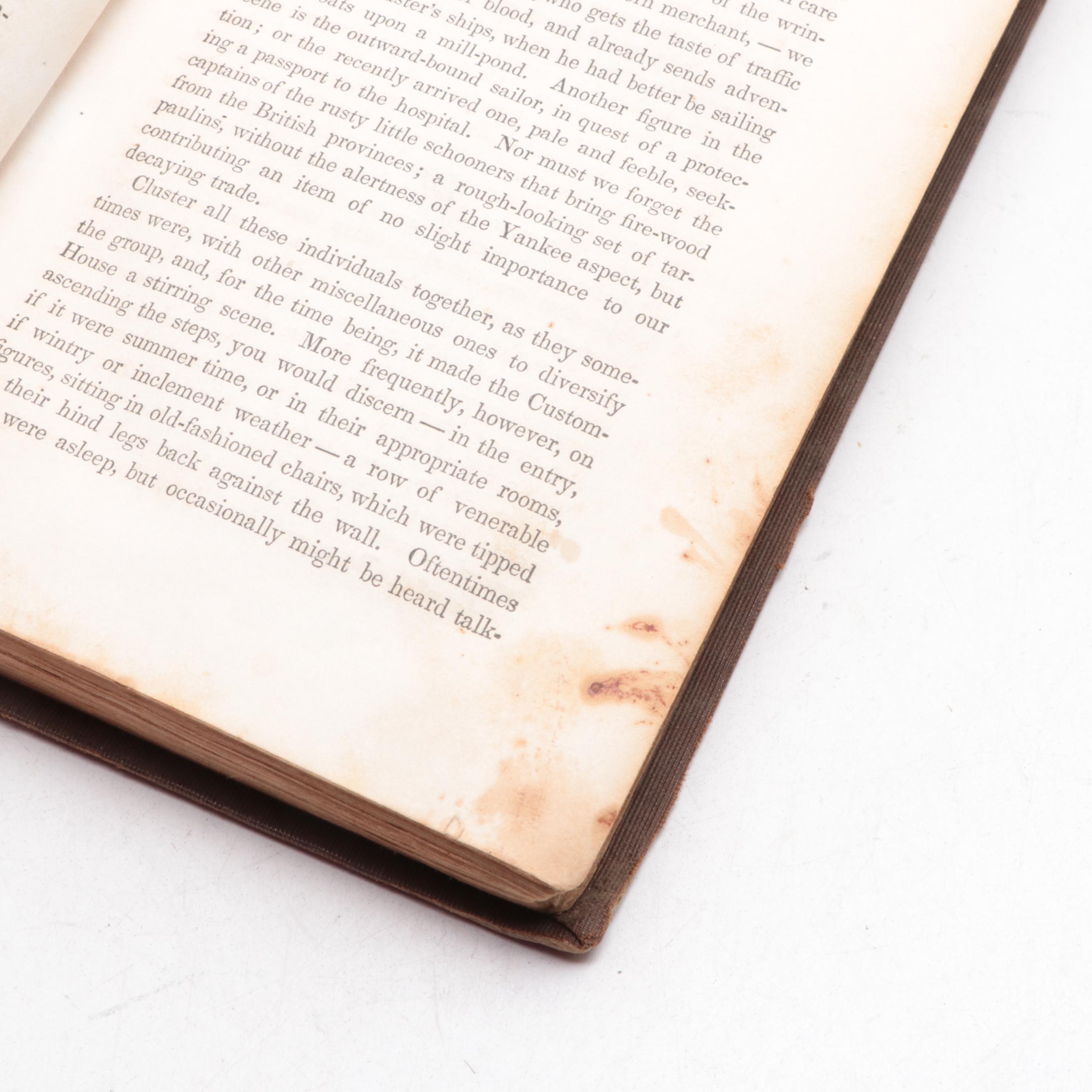 Second Edition "The Scarlet Letter" by Nathaniel Hawthorne, 1850