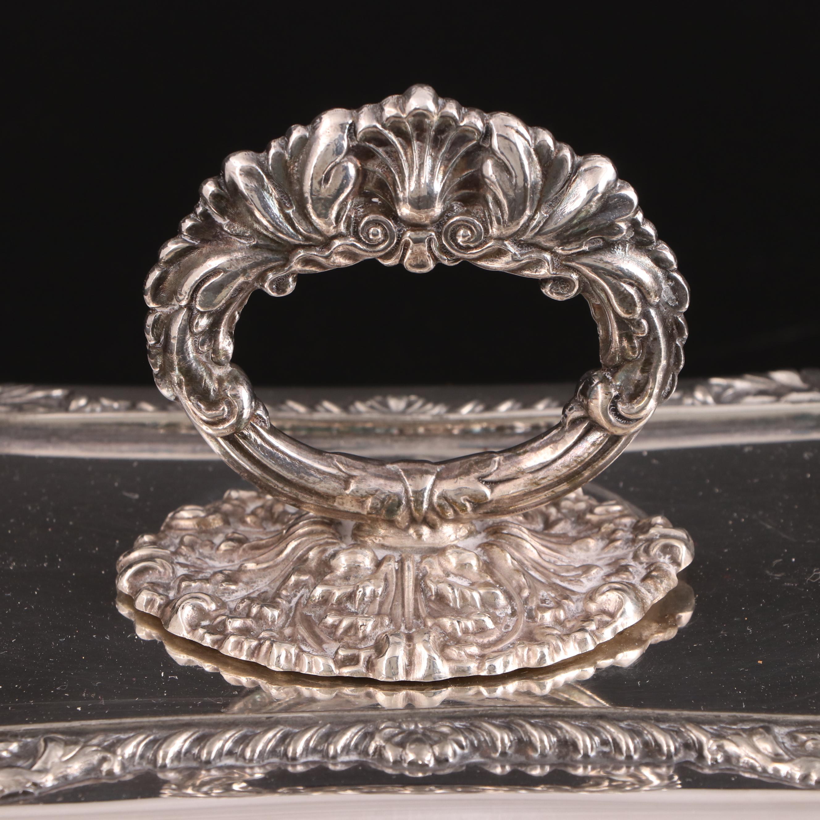 Silver Plate Covered Serving Dishes, Mid to Late 20th Century