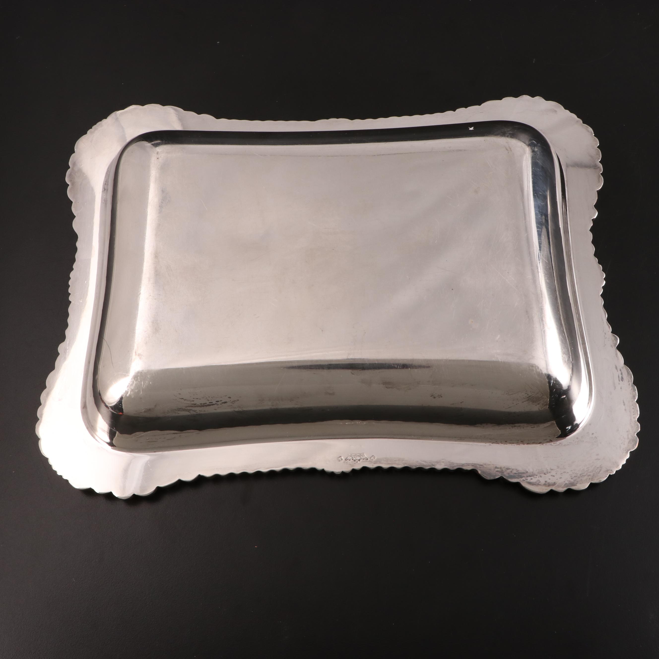 Silver Plate Covered Serving Dishes, Mid to Late 20th Century