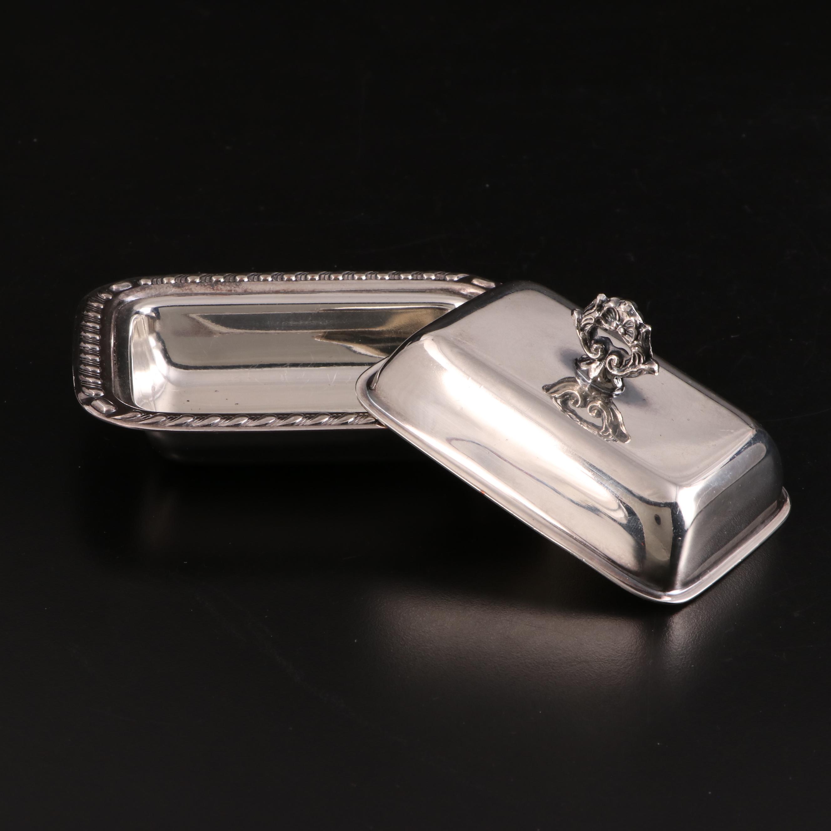 Silver Plate Covered Serving Dishes, Mid to Late 20th Century