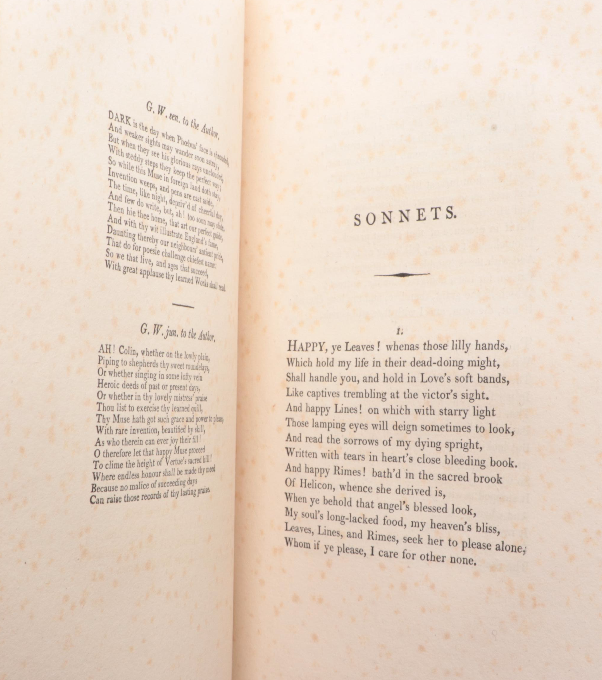 "The Poetical Works of Edmund Spenser" Complete Six-Volume Set, 1802