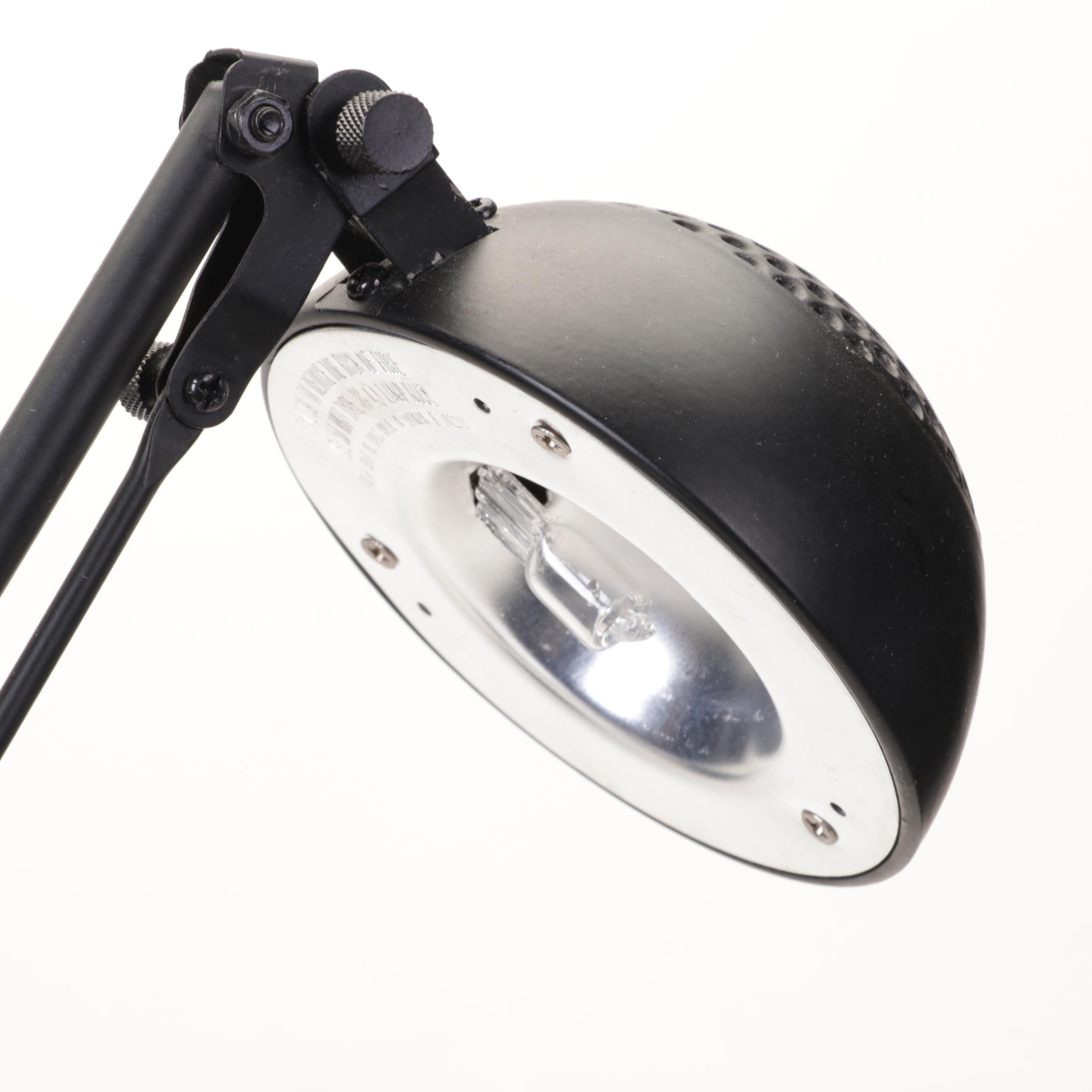 Gooseneck Arc Table Lamp With Cantilever Arm Halogen Desk Lamp, 2000s