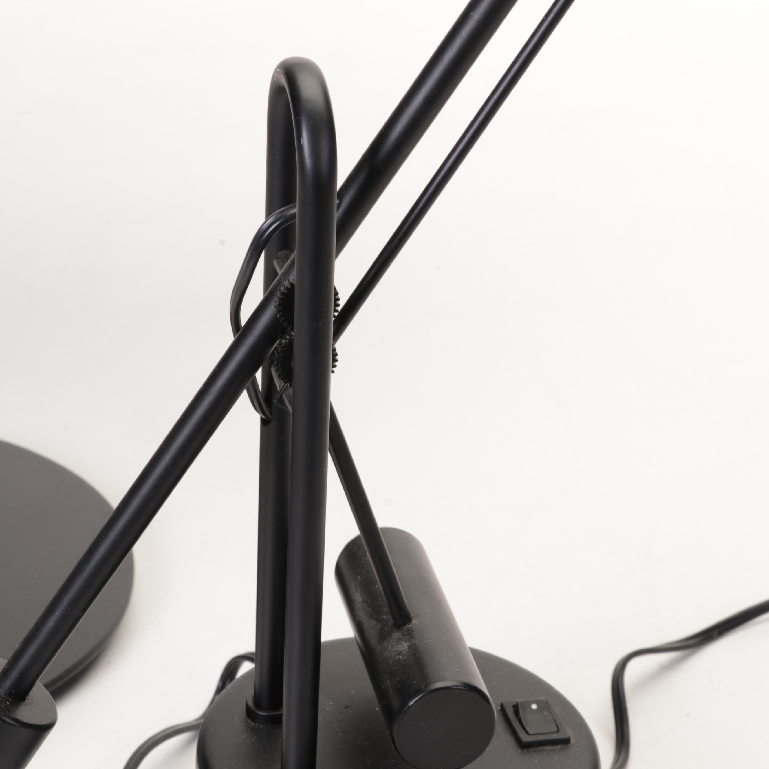 Gooseneck Arc Table Lamp With Cantilever Arm Halogen Desk Lamp, 2000s