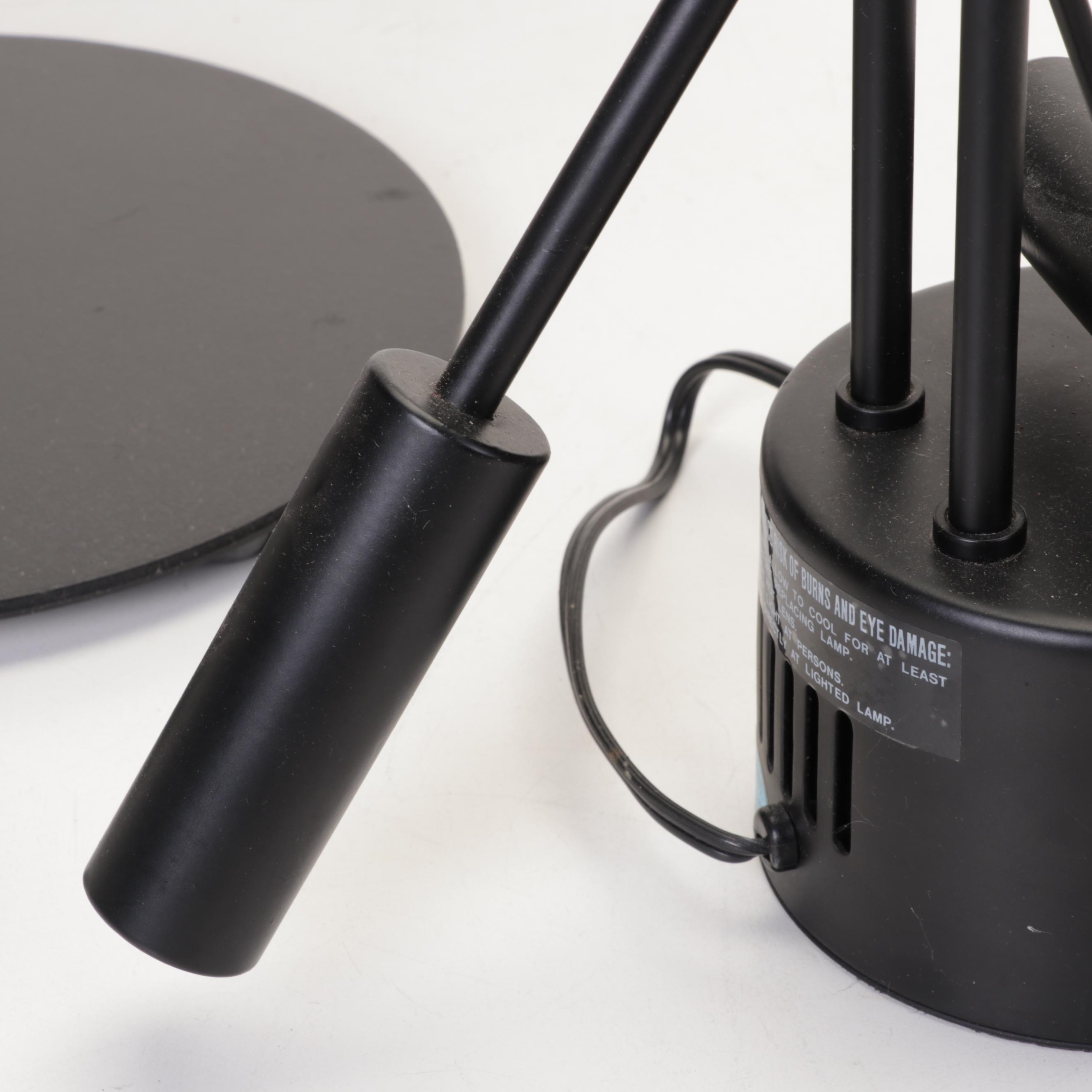 Gooseneck Arc Table Lamp With Cantilever Arm Halogen Desk Lamp, 2000s