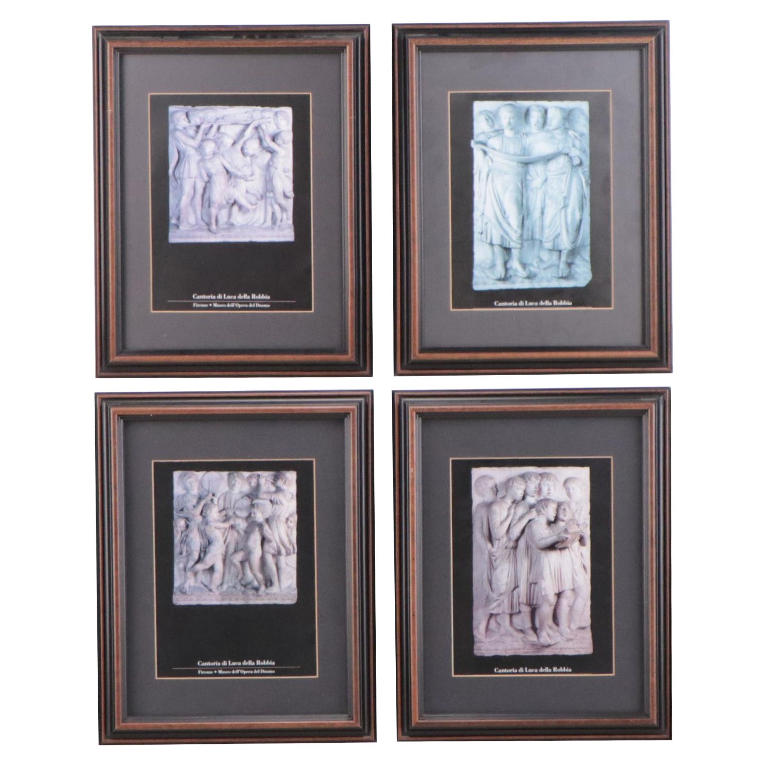 Offset Lithographs of After Luca Della Robbia "Cantoria"