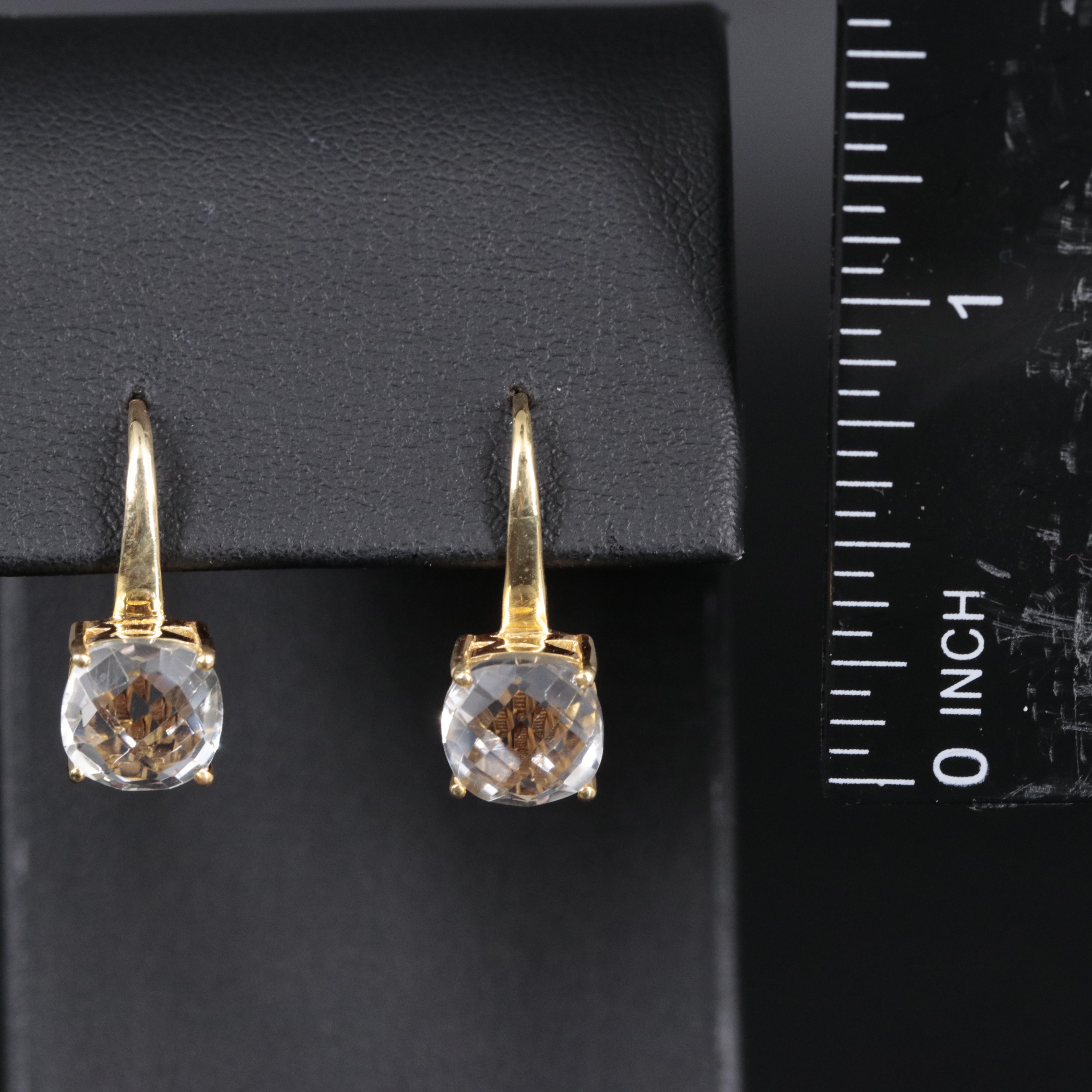 Sterling Amethyst Earrings