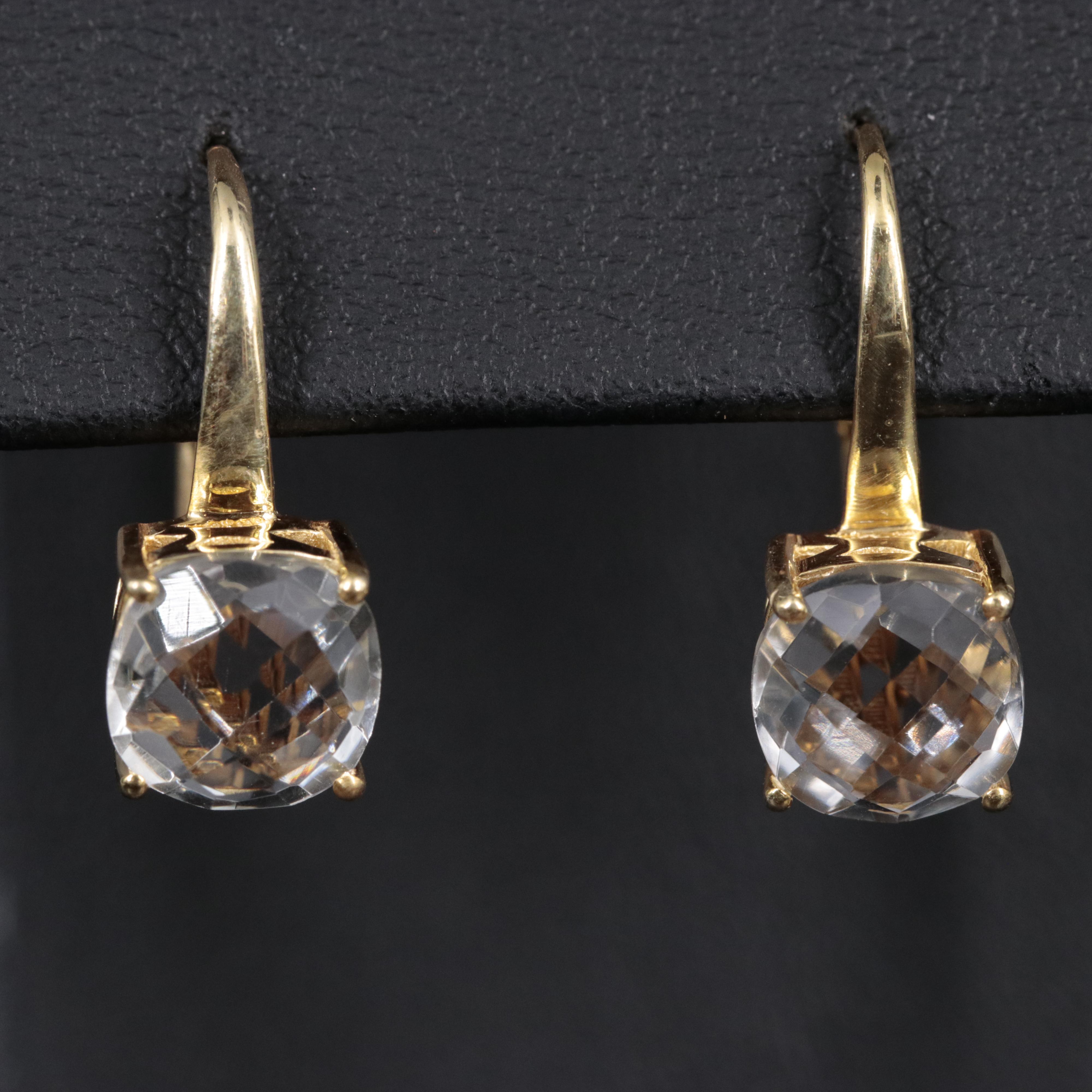 Sterling Amethyst Earrings