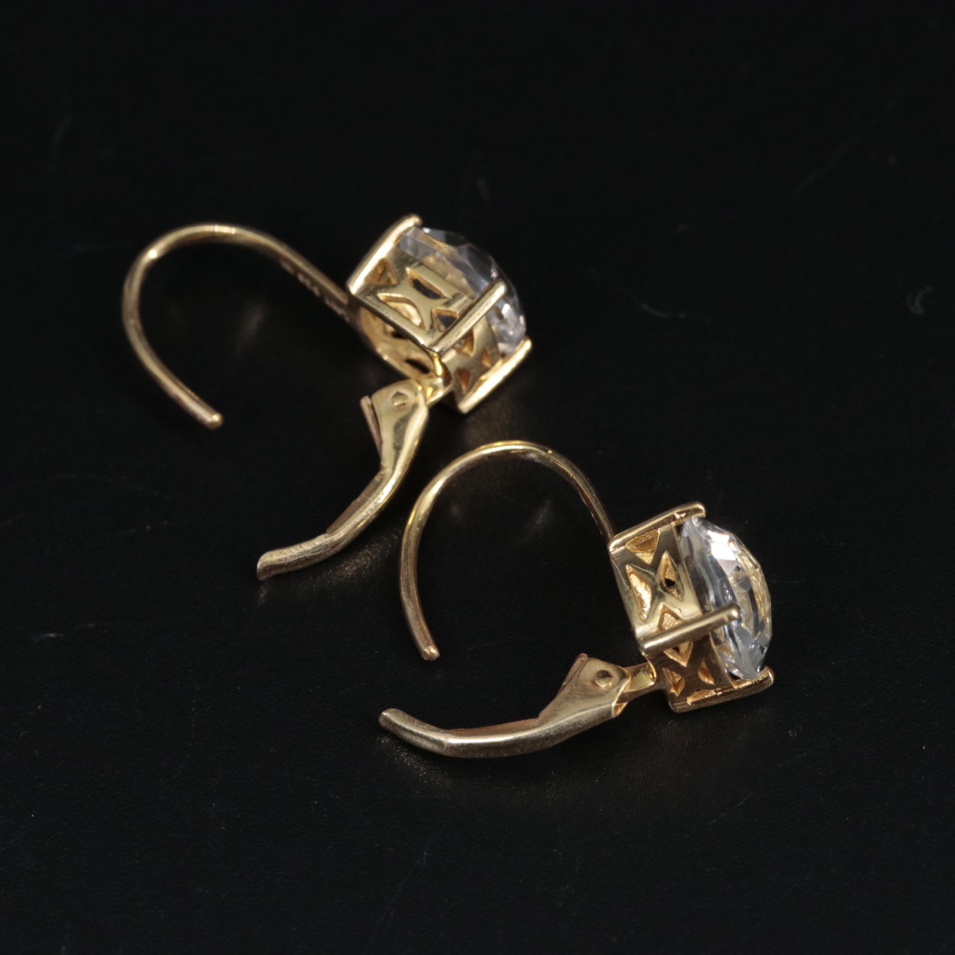 Sterling Amethyst Earrings