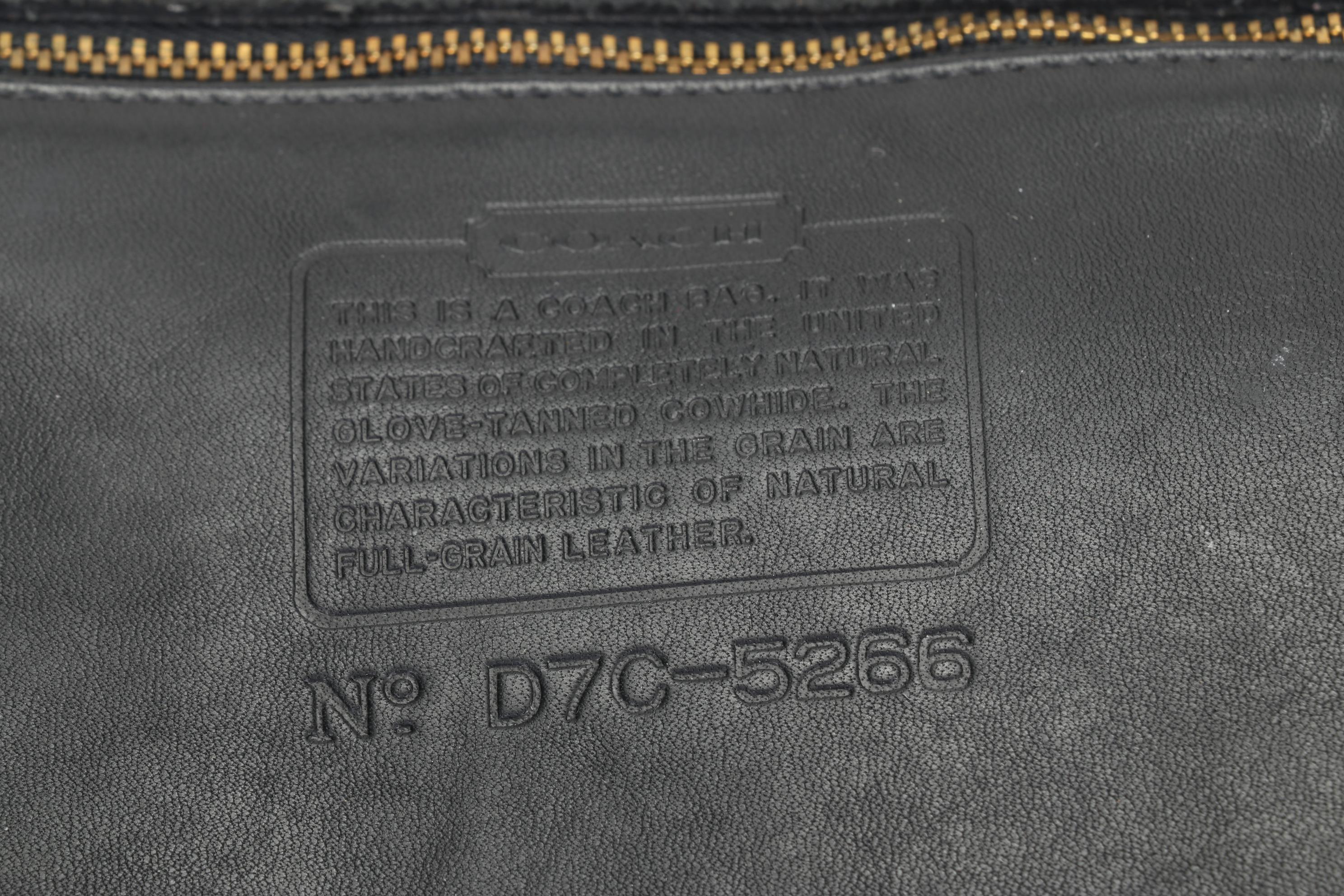 Coach Beekman Two-Way Messenger Bag Briefcase in Black Leather