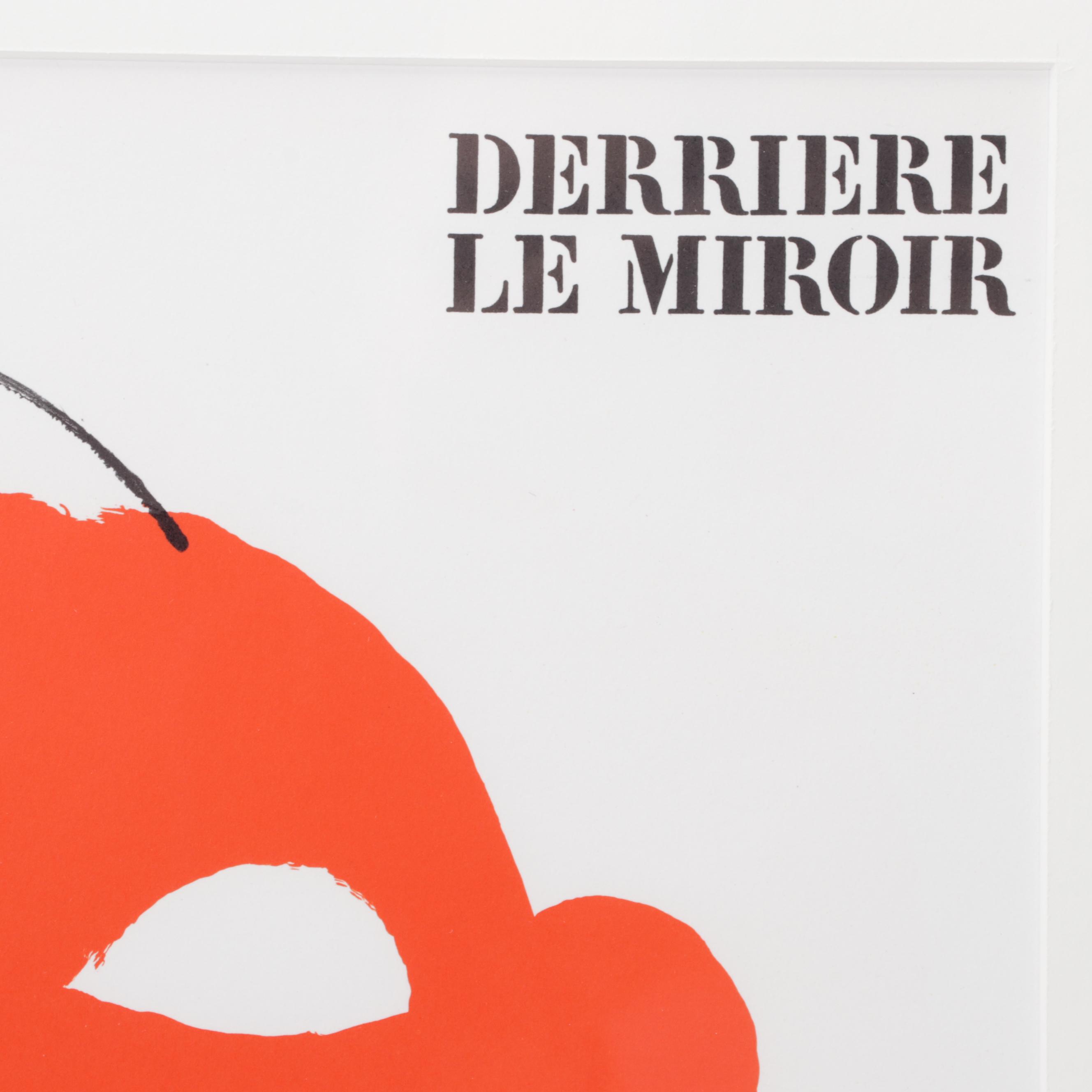 Alexander Calder Double-Page Color Lithograph for "Derrière le Miroir," 1976