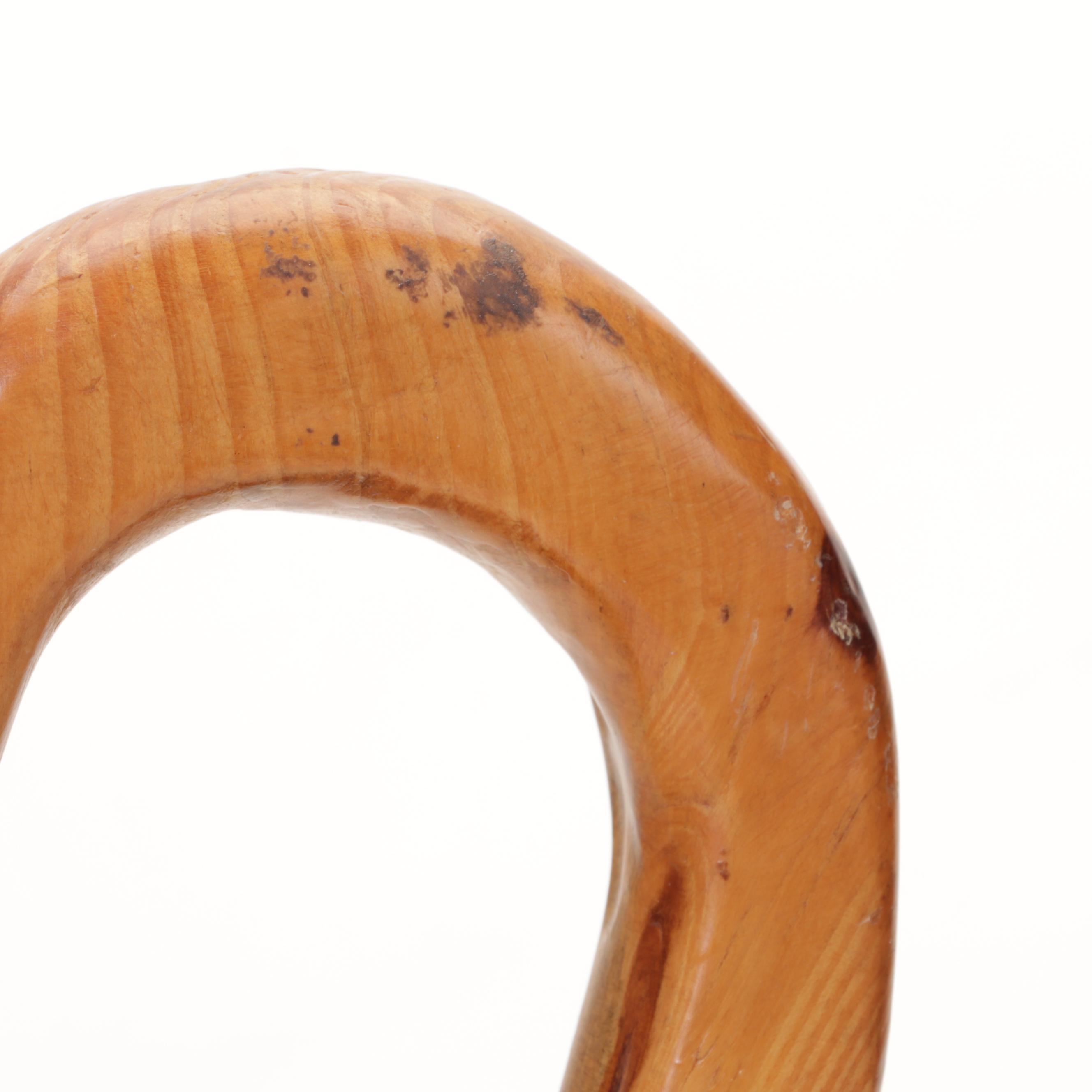 Hand-Carved Burl Wood Bucket