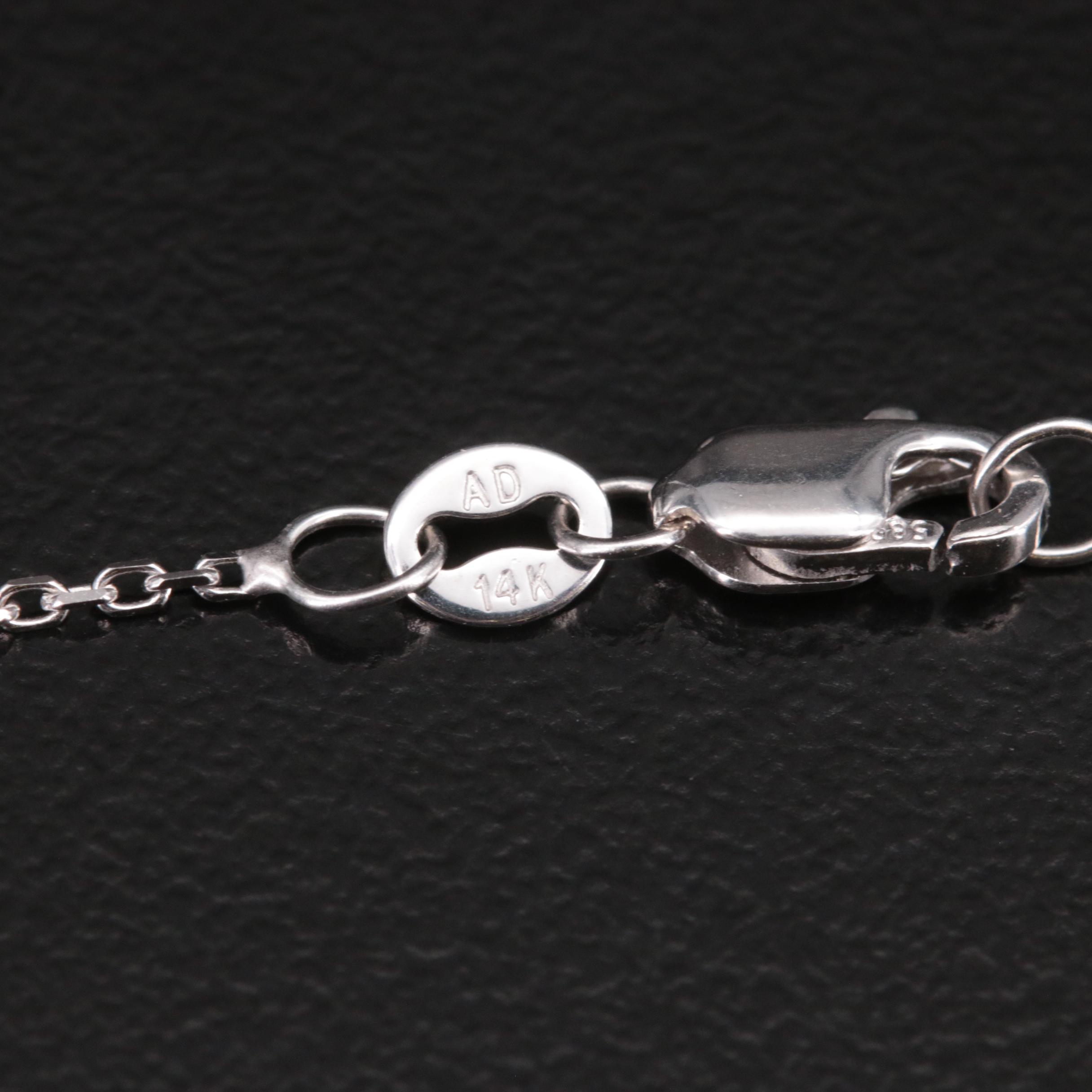 Platinum 47.42 CT Aquamarine and Diamond Pendant Necklace