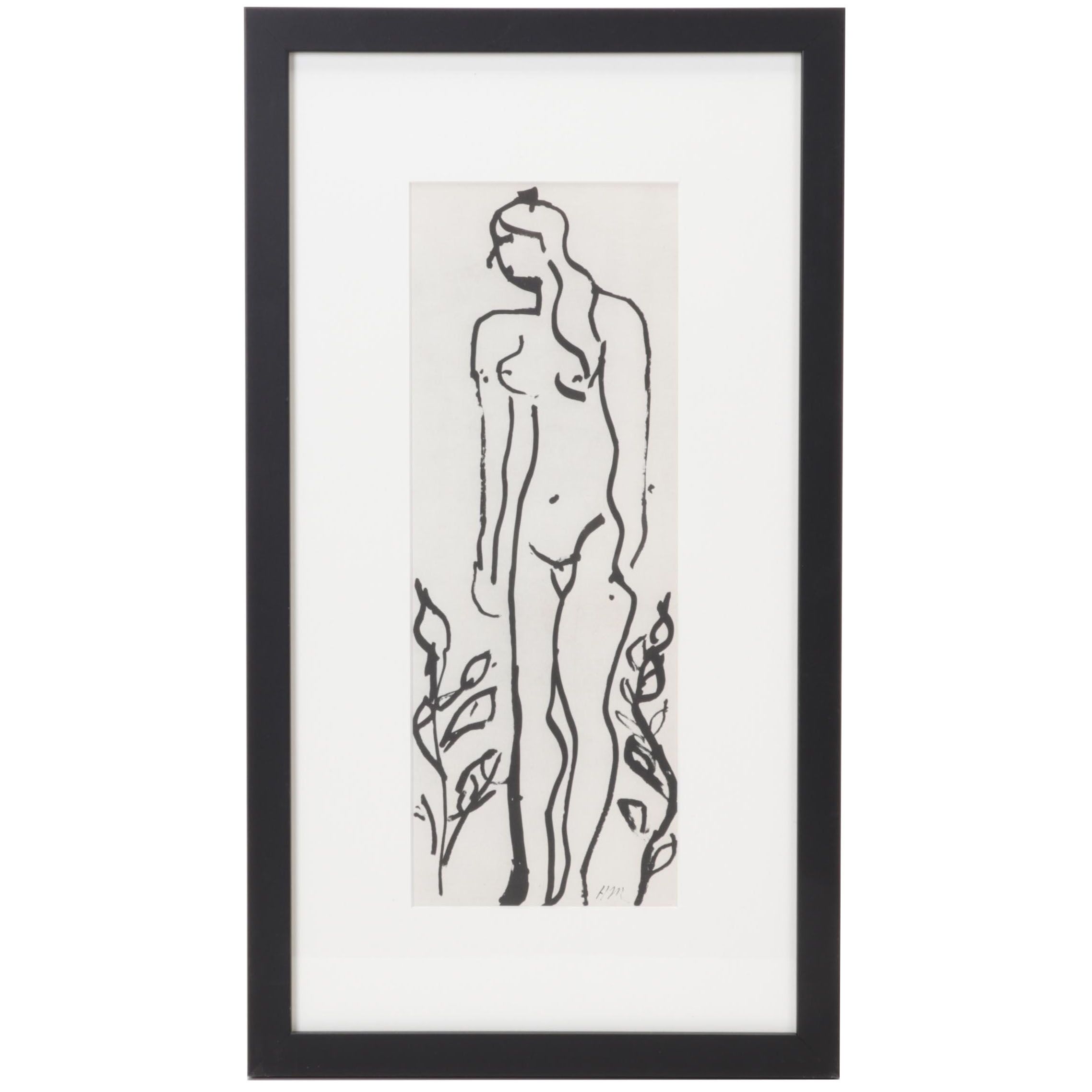 Photogravure After Henri Matisse for "Verve," 1958