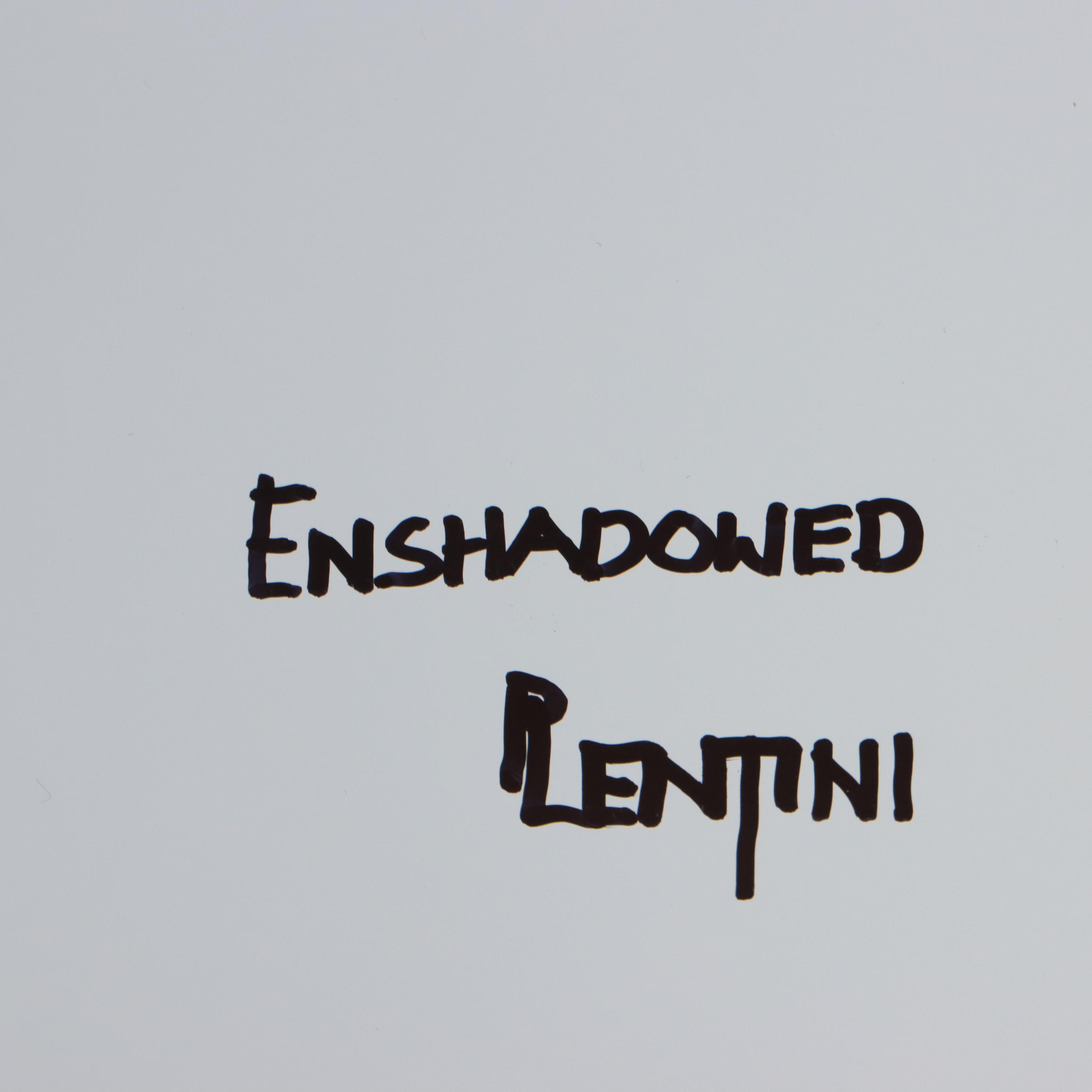 Peter Lentini Oil Painting "Enshadowed," 21st Century