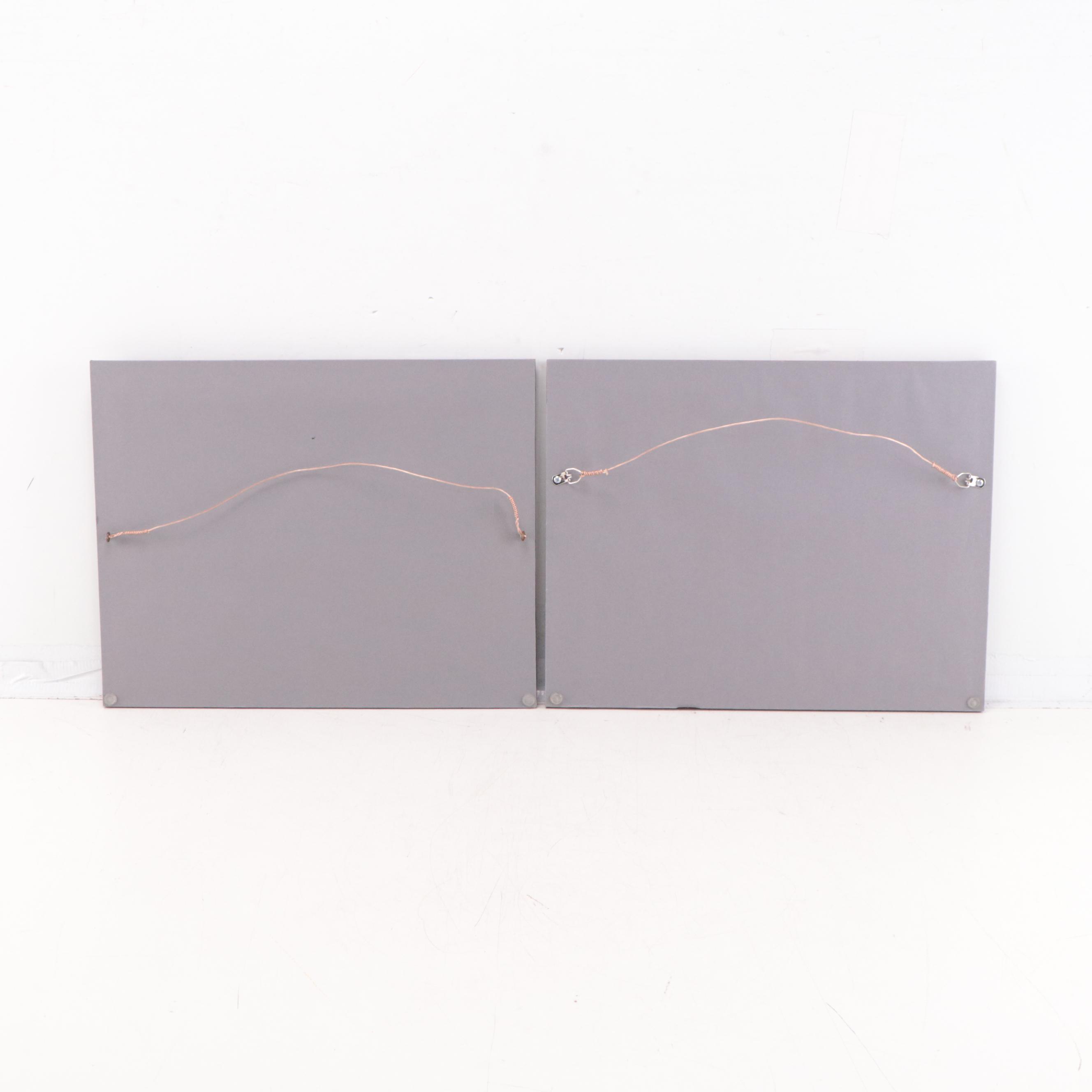 Guatemalan Landscape Watercolor Paintings